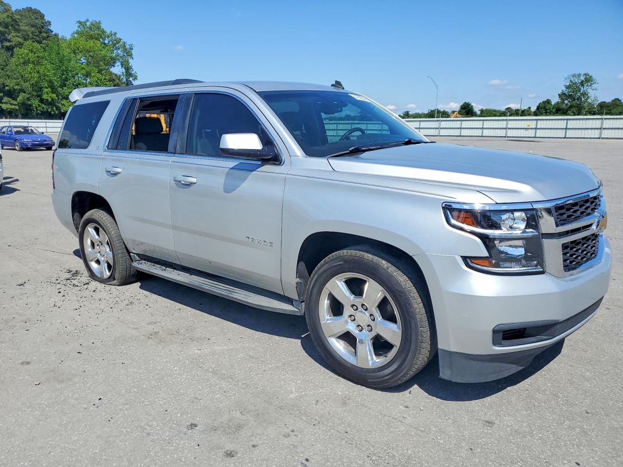 2015 Chevrolet Tahoe C1500 Lt Silver vin: 1GNSCBKC1FR180829