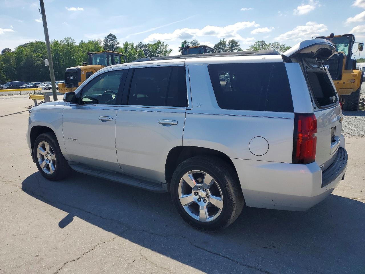 2015 Chevrolet Tahoe C1500 Lt Silver vin: 1GNSCBKC1FR180829