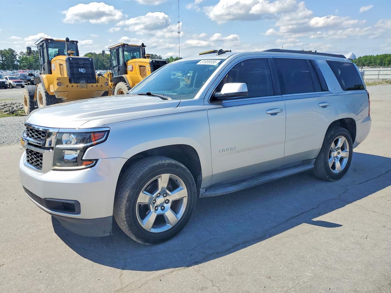 2015 Chevrolet Tahoe C1500 Lt Silver vin: 1GNSCBKC1FR180829