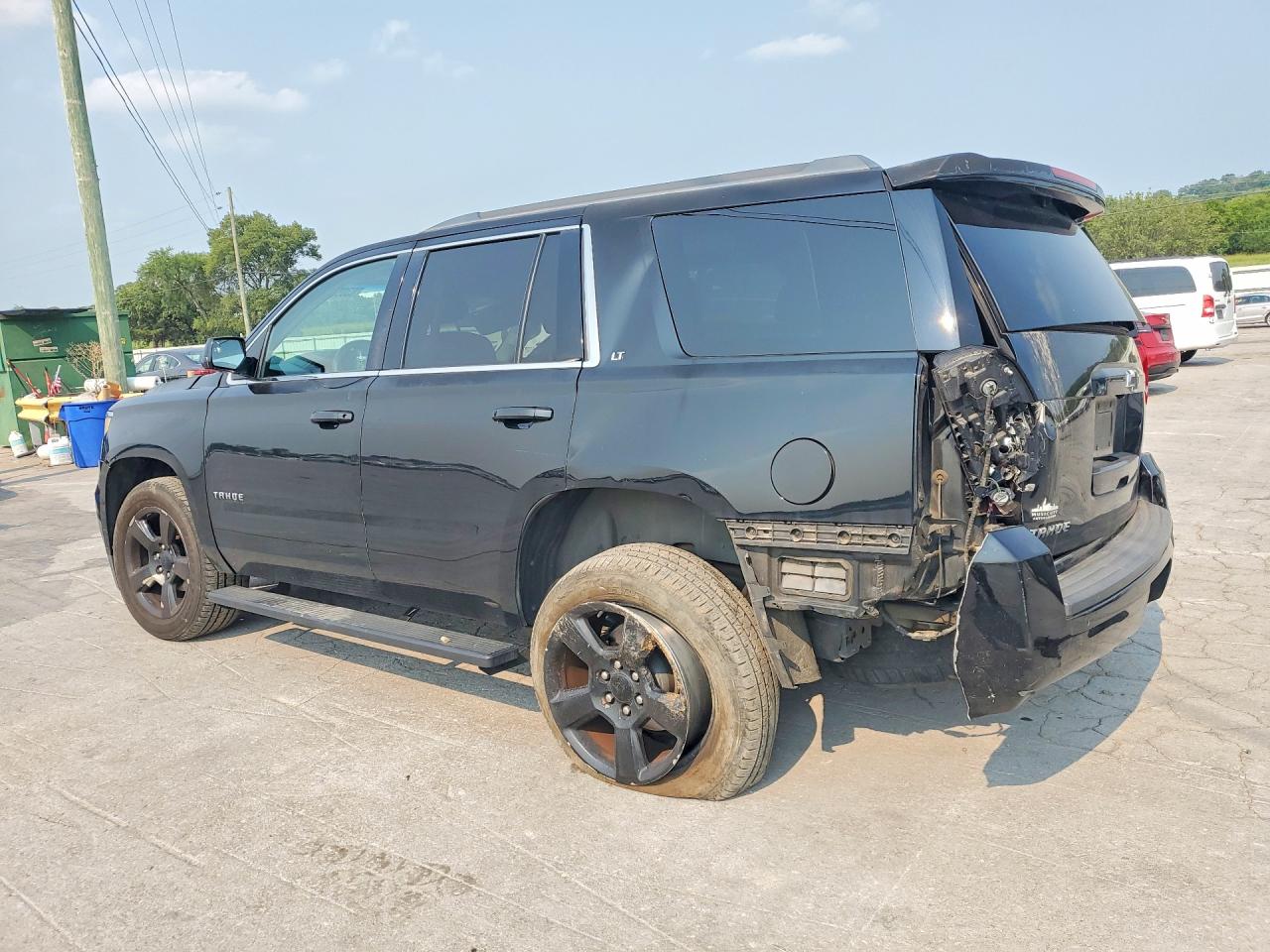 2015 Chevrolet Tahoe C1500 Lt Black vin: 1GNSCBKC1FR200190