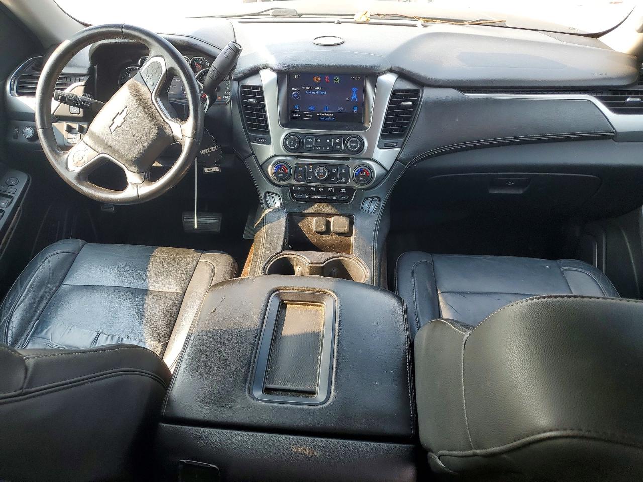 2015 Chevrolet Tahoe C1500 Lt Black vin: 1GNSCBKC1FR200190