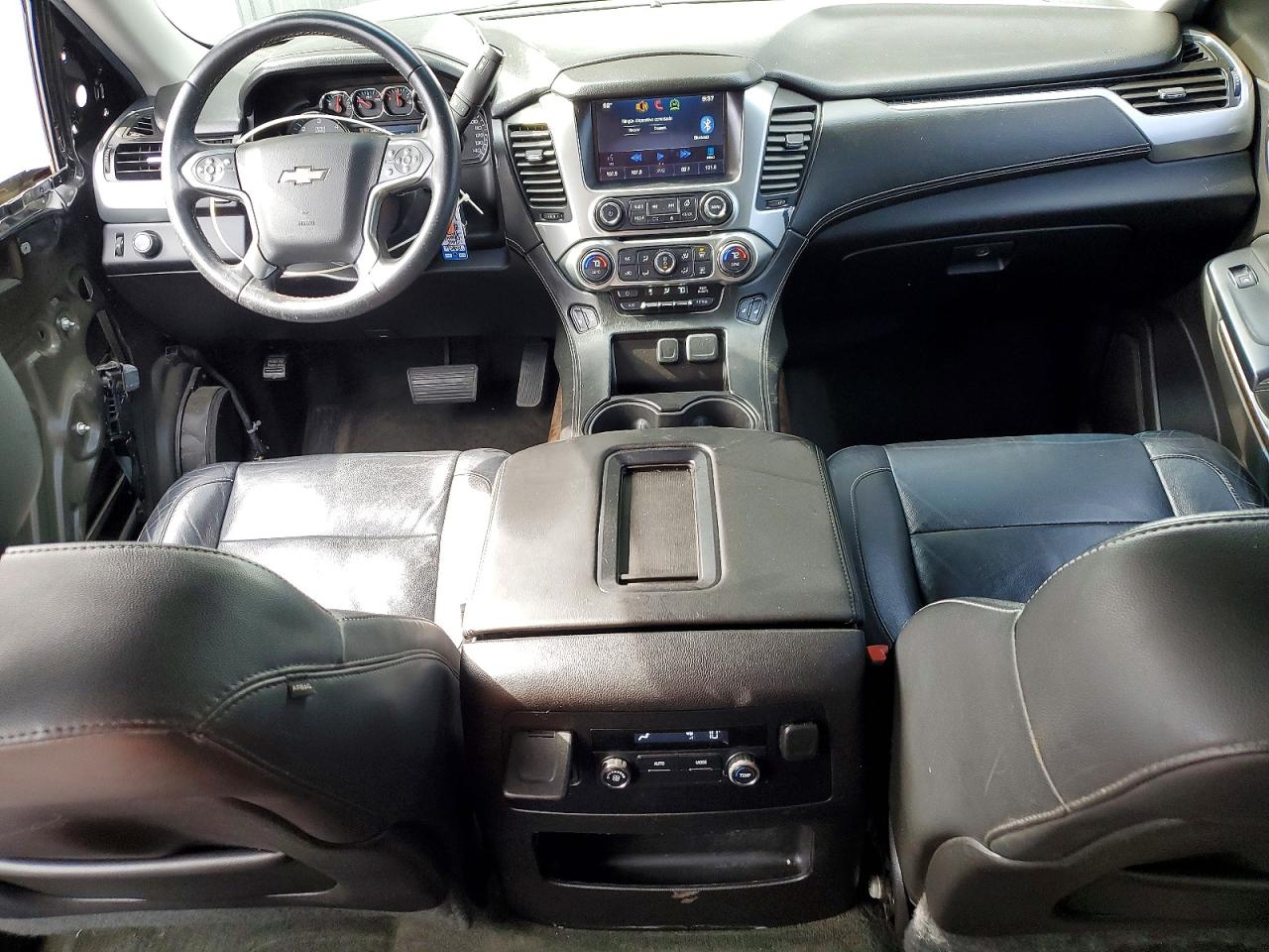 2015 Chevrolet Tahoe C1500 Lt Black vin: 1GNSCBKC1FR232797