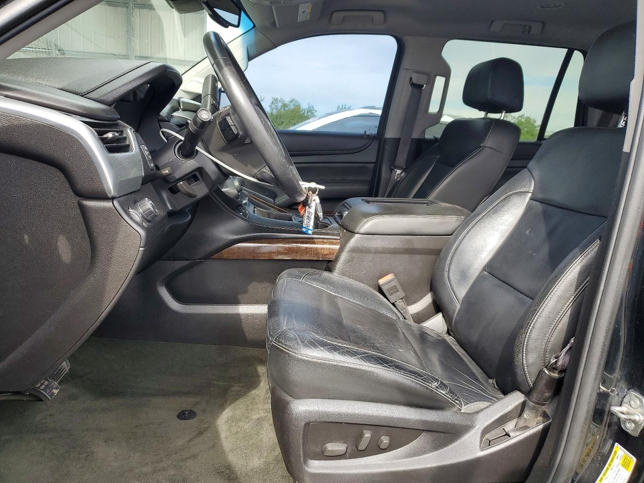 2015 Chevrolet Tahoe C1500 Lt Black vin: 1GNSCBKC1FR232797