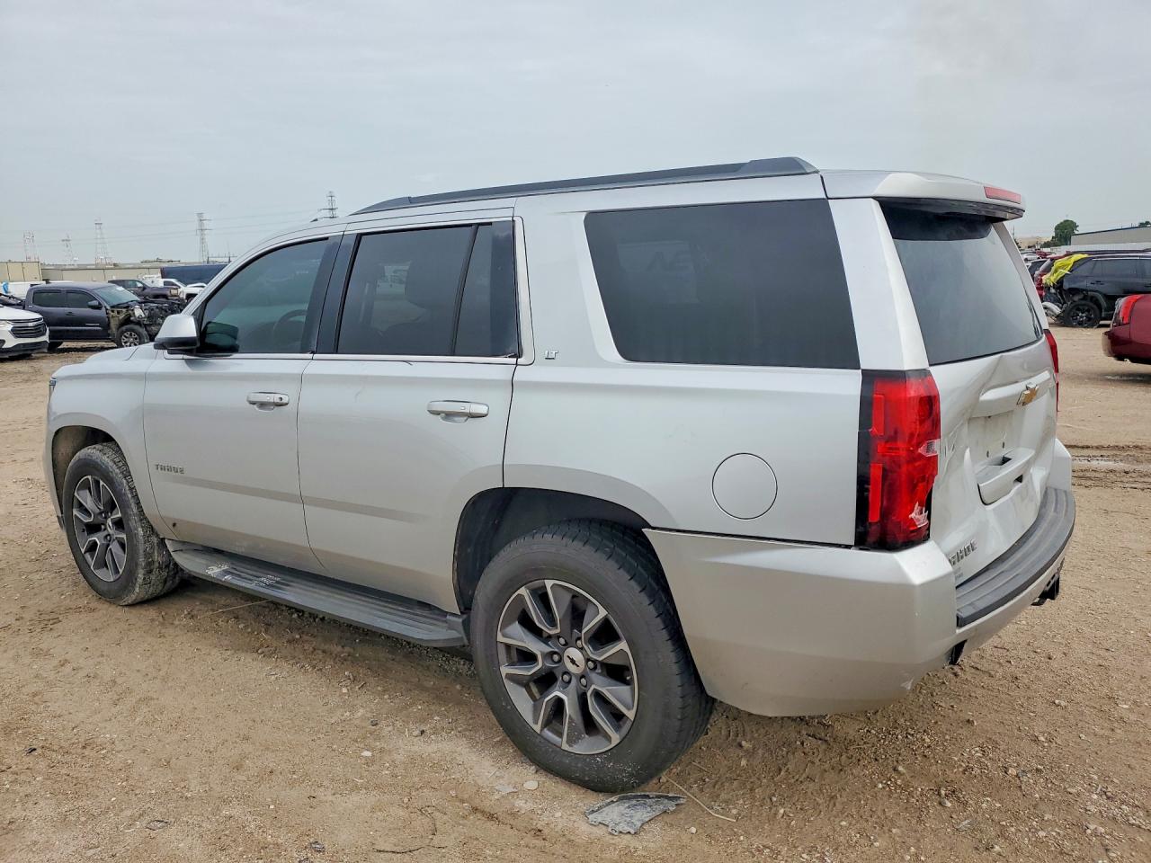 2015 Chevrolet Tahoe C1500 Lt Silver vin: 1GNSCBKC1FR236221