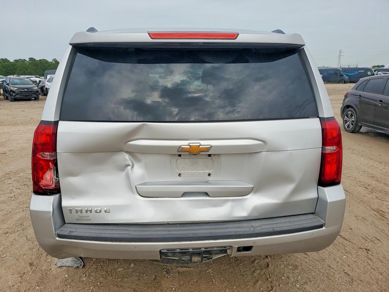 2015 Chevrolet Tahoe C1500 Lt Silver vin: 1GNSCBKC1FR236221