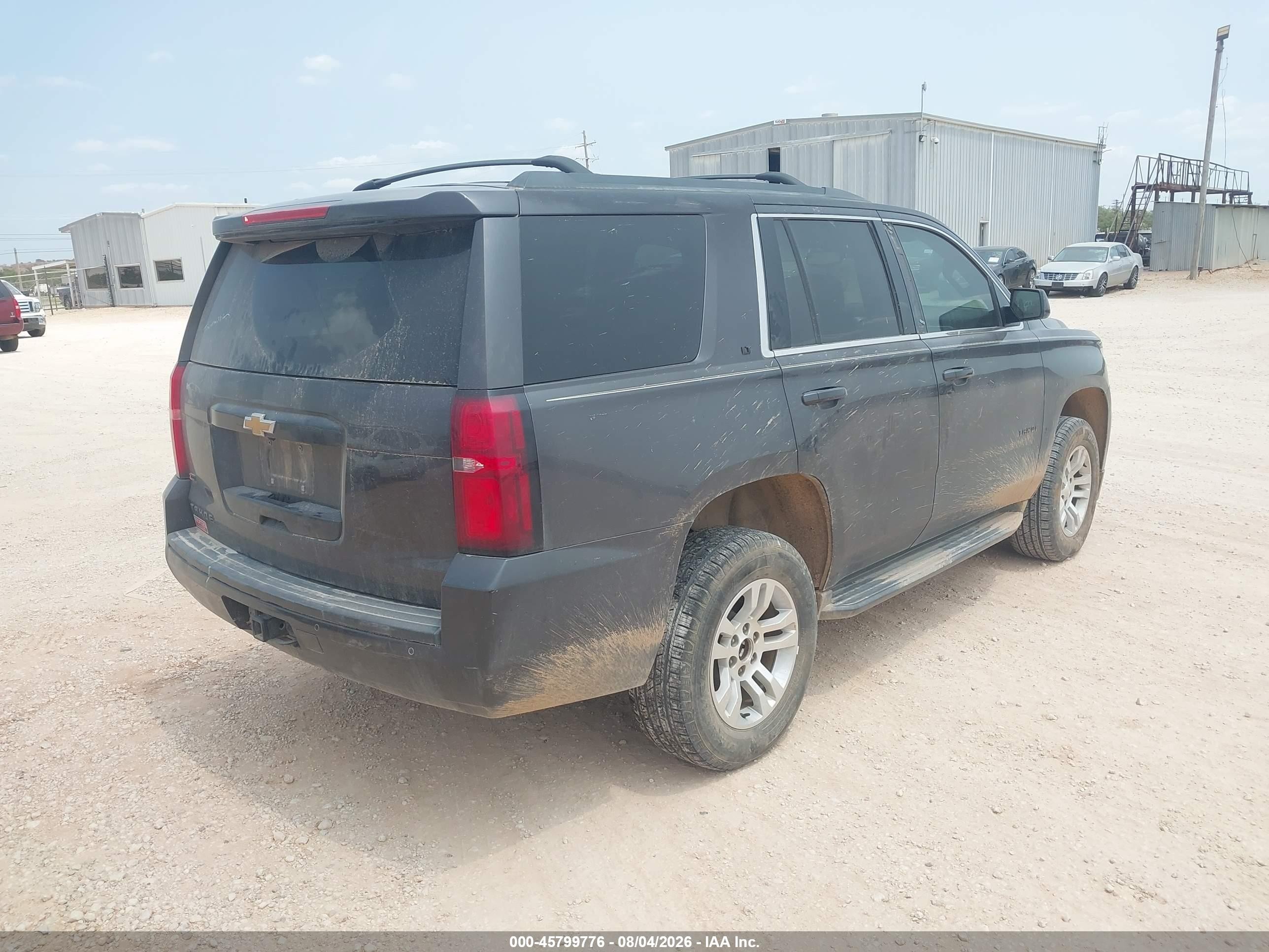 2015 Chevrolet Tahoe Lt Gray vin: 1GNSCBKC1FR627837