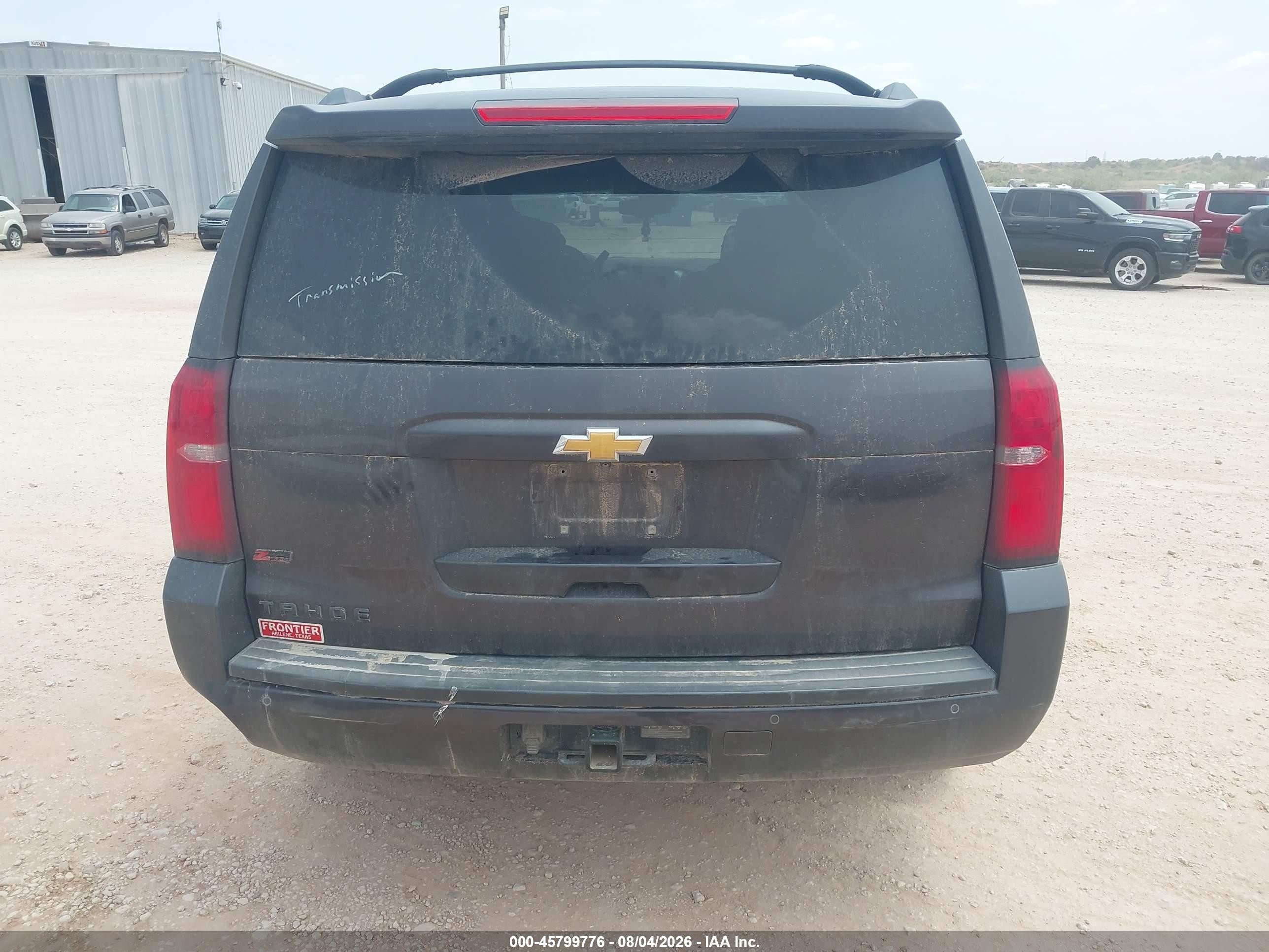 2015 Chevrolet Tahoe Lt Gray vin: 1GNSCBKC1FR627837