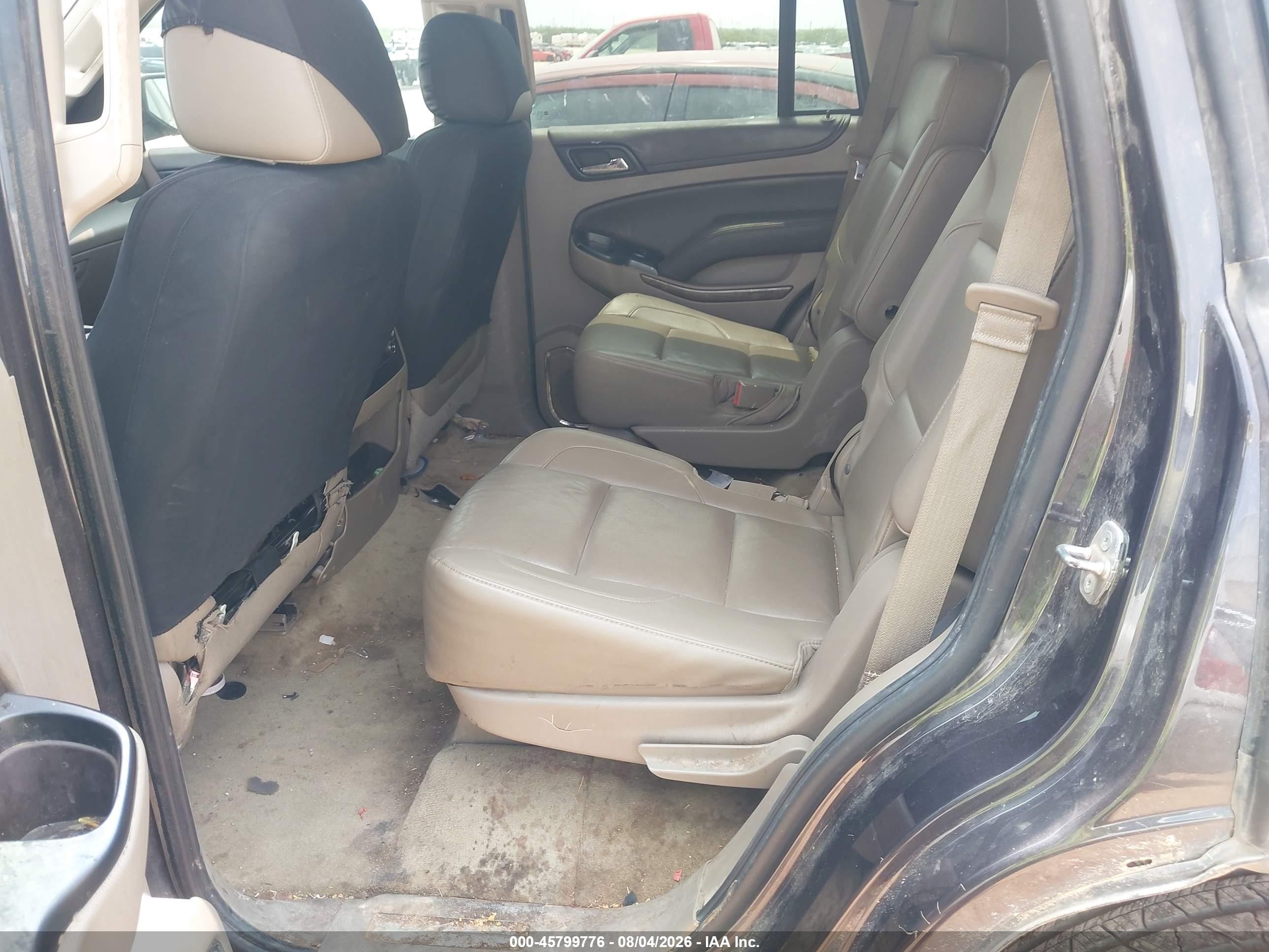 2015 Chevrolet Tahoe Lt Gray vin: 1GNSCBKC1FR627837