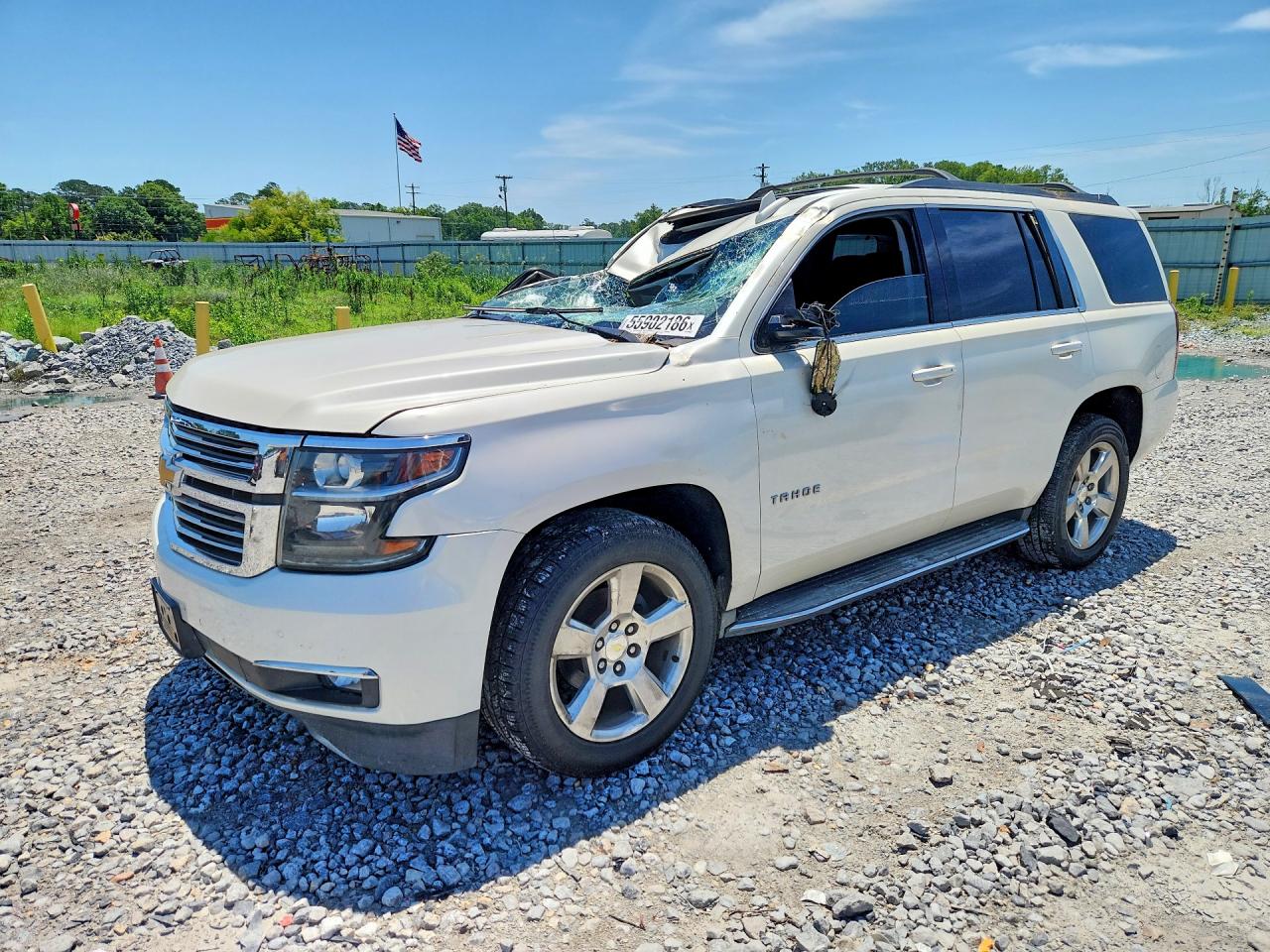 2015 Chevrolet Tahoe C1500 Lt Кремовый vin: 1GNSCBKC1FR706781