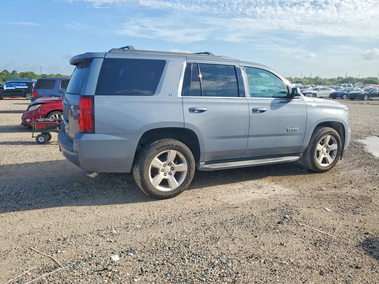 2015 Chevrolet Tahoe C1500 Lt Blue vin: 1GNSCBKC1FR729400