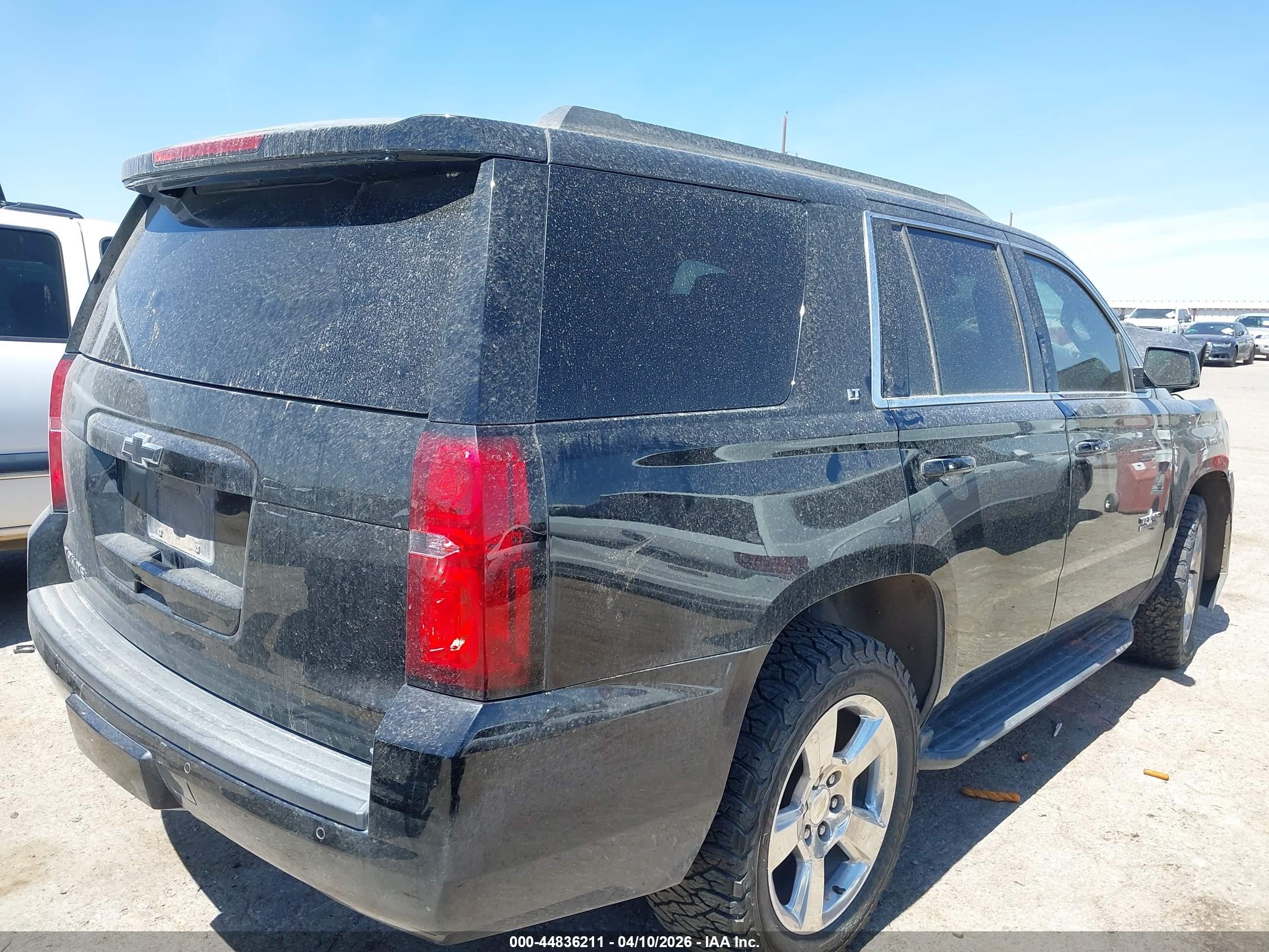 2015 Chevrolet Tahoe Lt Black vin: 1GNSCBKC1FR742521