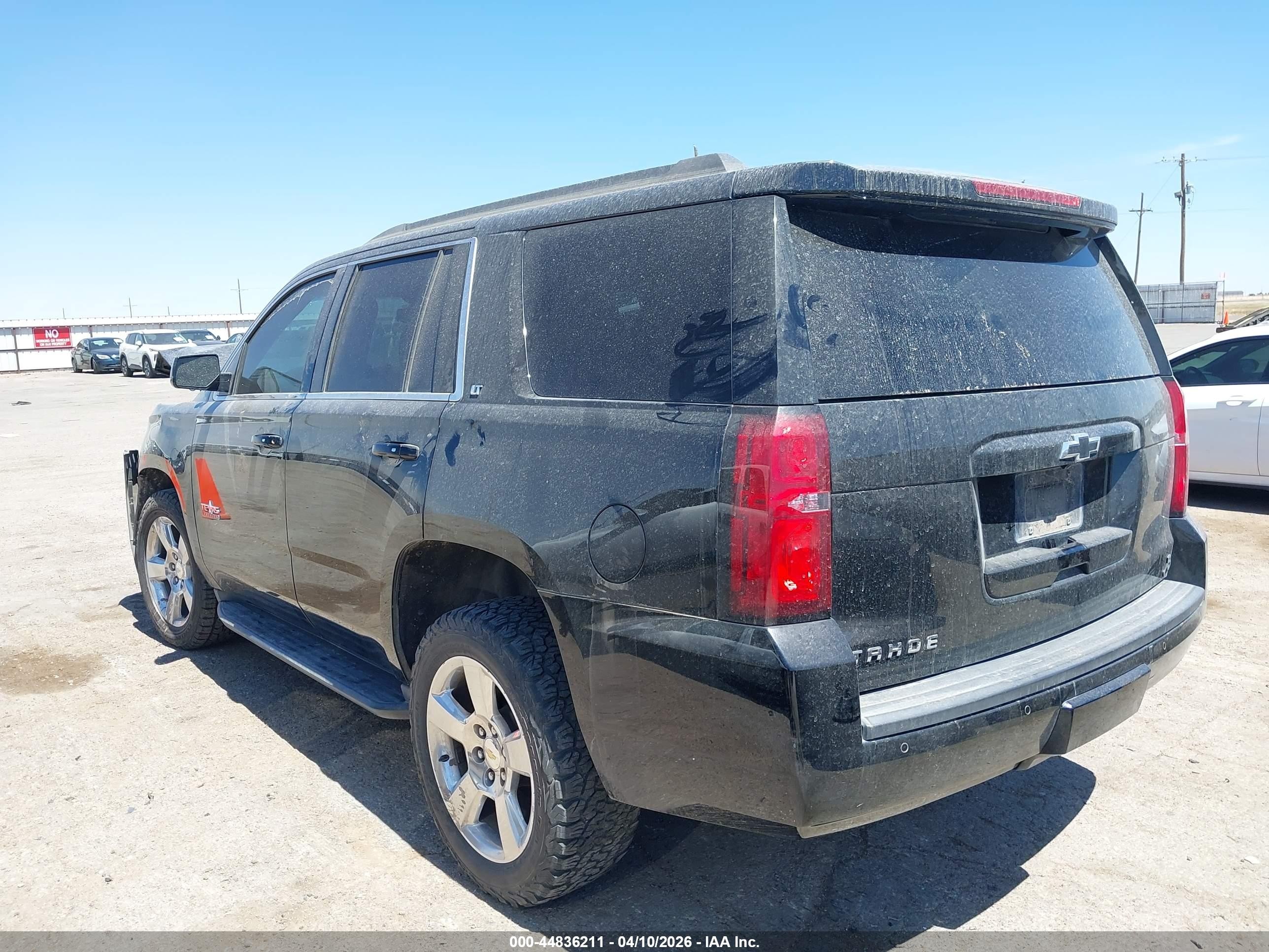 2015 Chevrolet Tahoe Lt Black vin: 1GNSCBKC1FR742521
