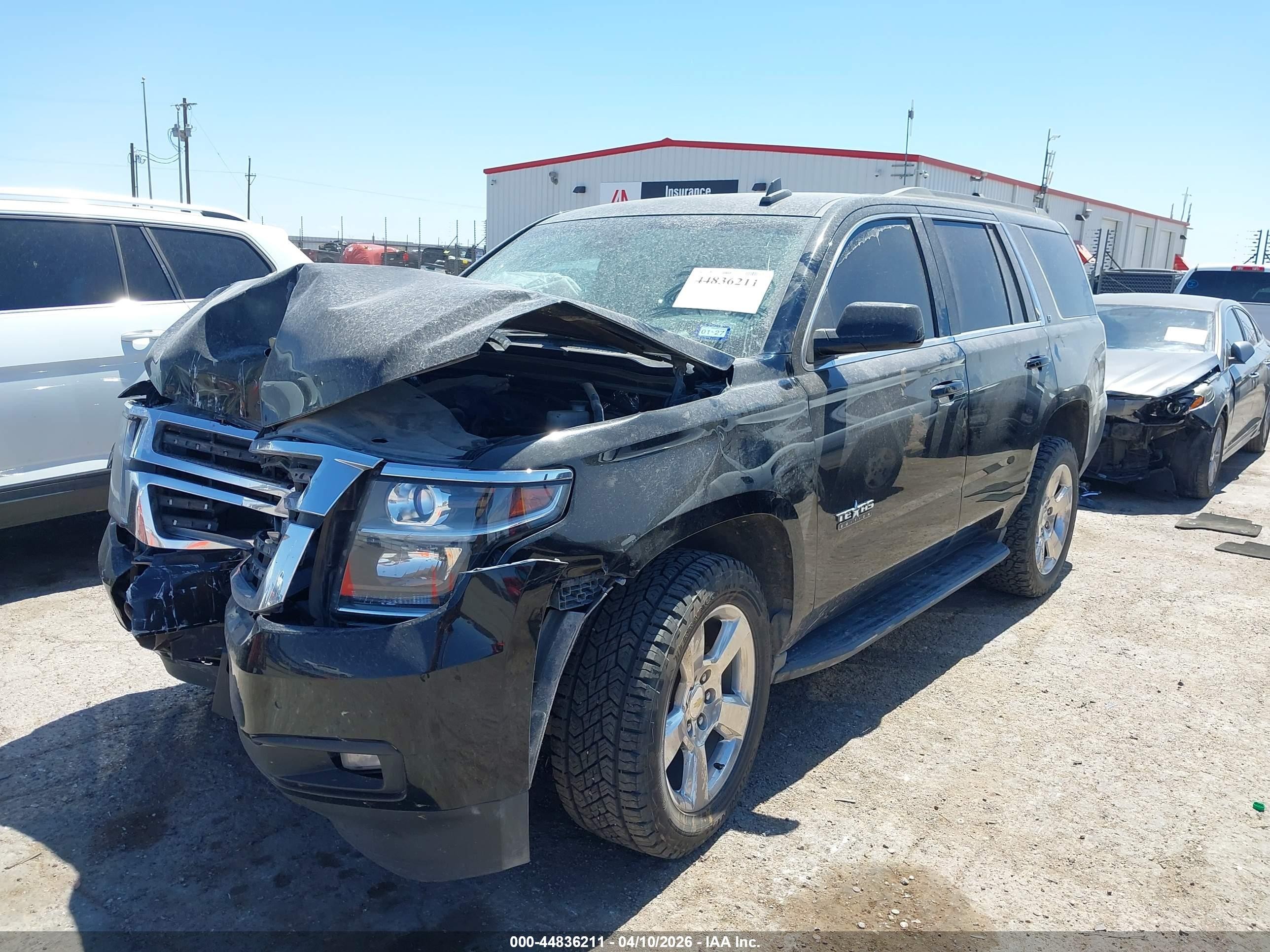 2015 Chevrolet Tahoe Lt Black vin: 1GNSCBKC1FR742521