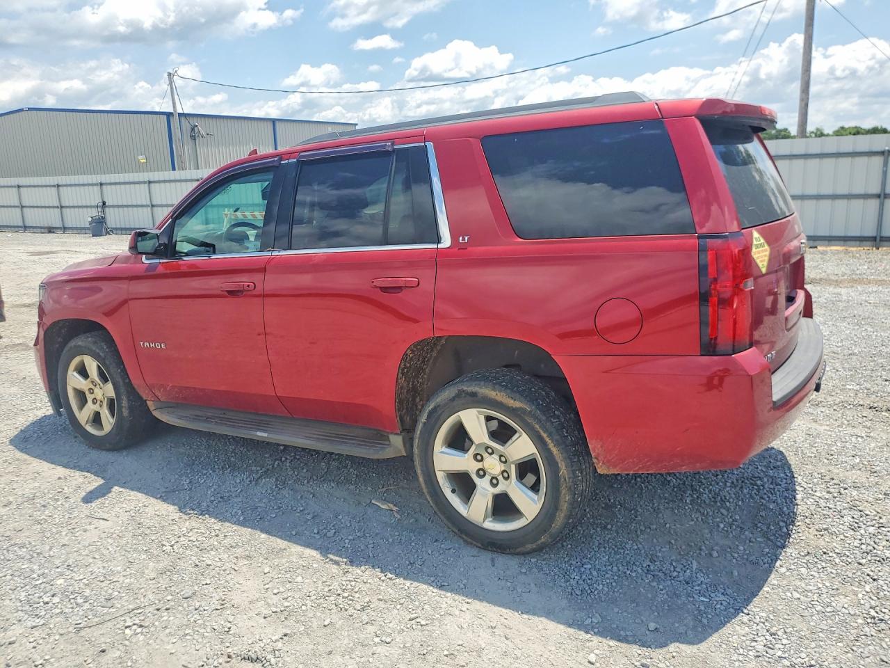 2015 Chevrolet Tahoe C1500 Lt Red vin: 1GNSCBKC2FR602669