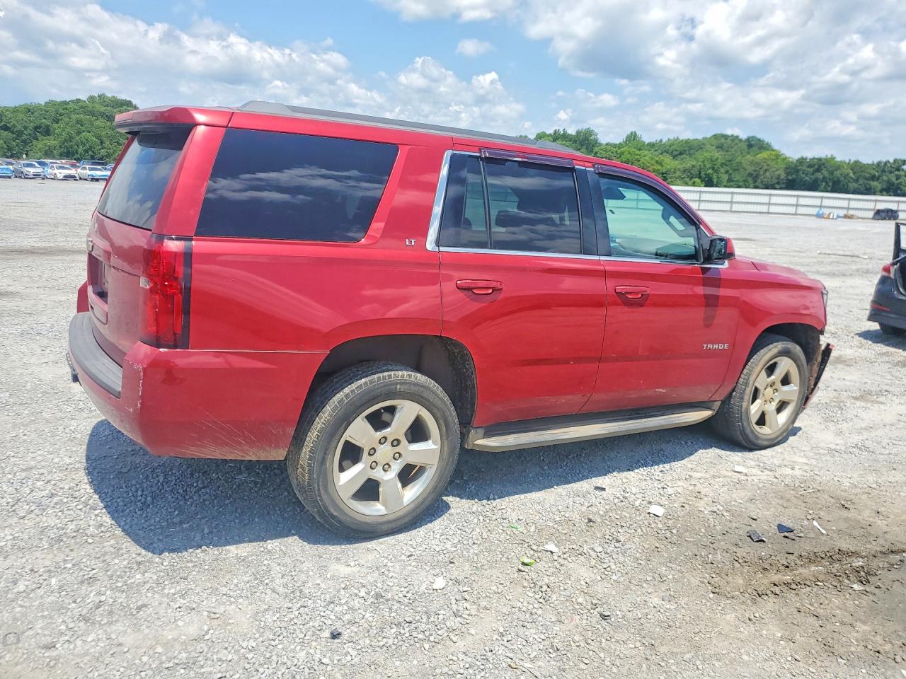 2015 Chevrolet Tahoe C1500 Lt Red vin: 1GNSCBKC2FR602669