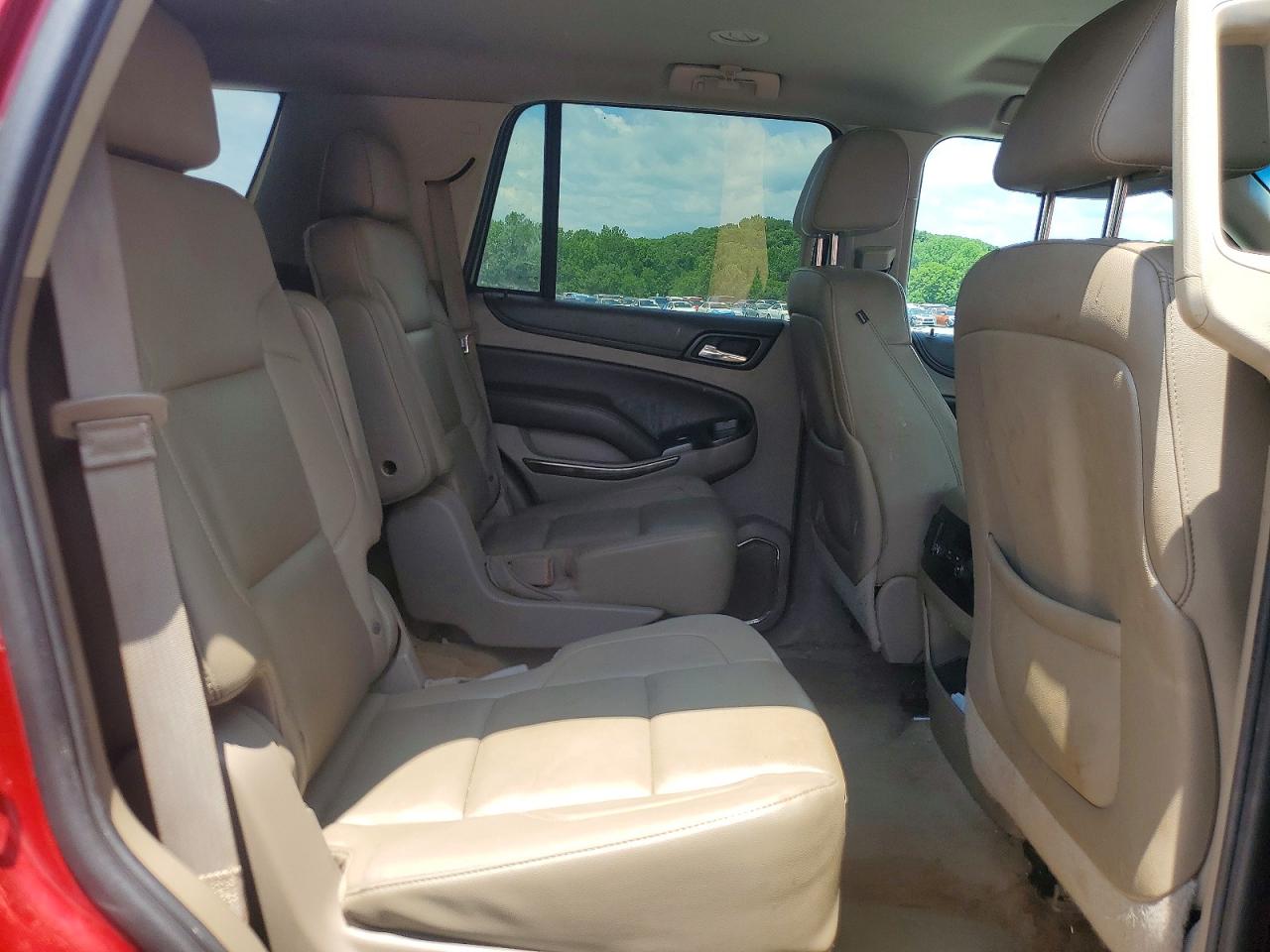 2015 Chevrolet Tahoe C1500 Lt Red vin: 1GNSCBKC2FR602669