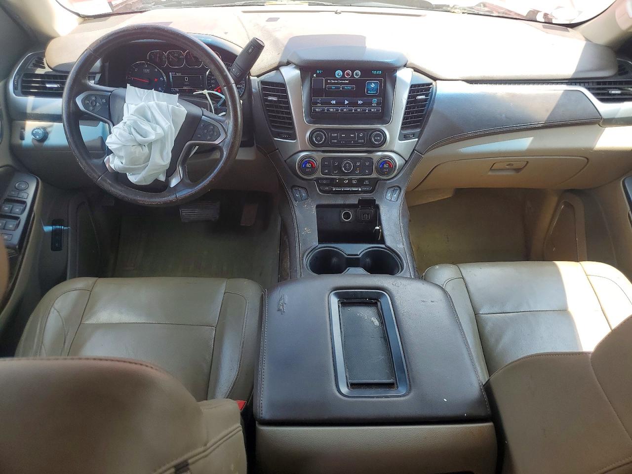 2015 Chevrolet Tahoe C1500 Lt Red vin: 1GNSCBKC2FR602669
