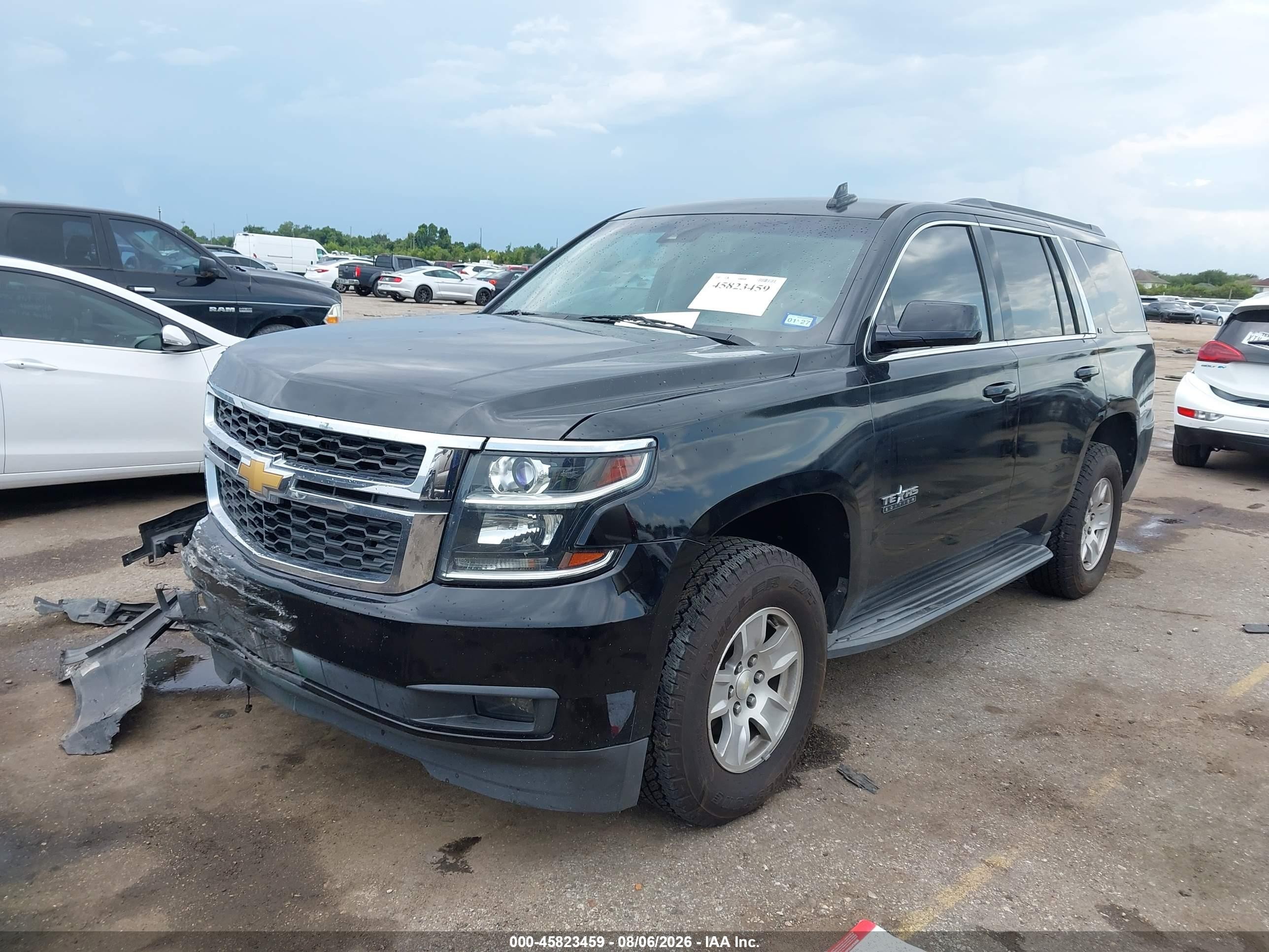 2015 Chevrolet Tahoe Lt Черный vin: 1GNSCBKC2FR687190