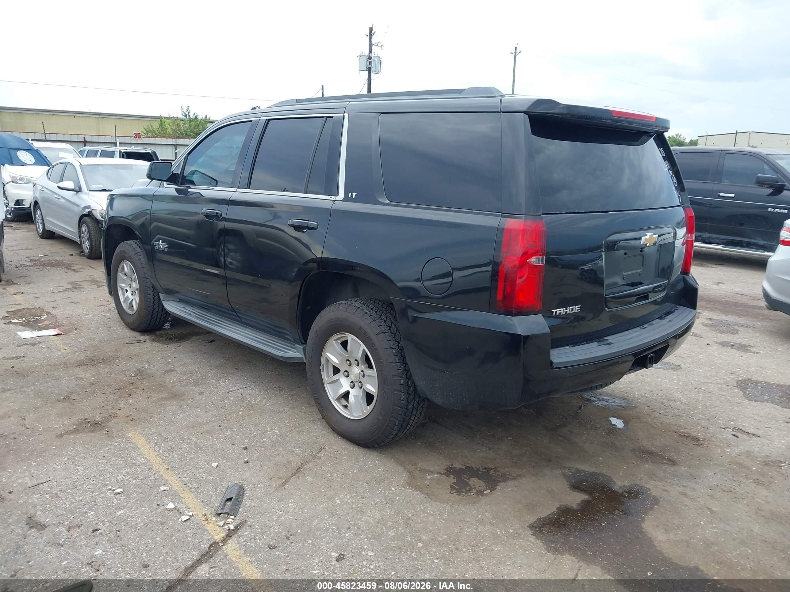 2015 Chevrolet Tahoe Lt Черный vin: 1GNSCBKC2FR687190