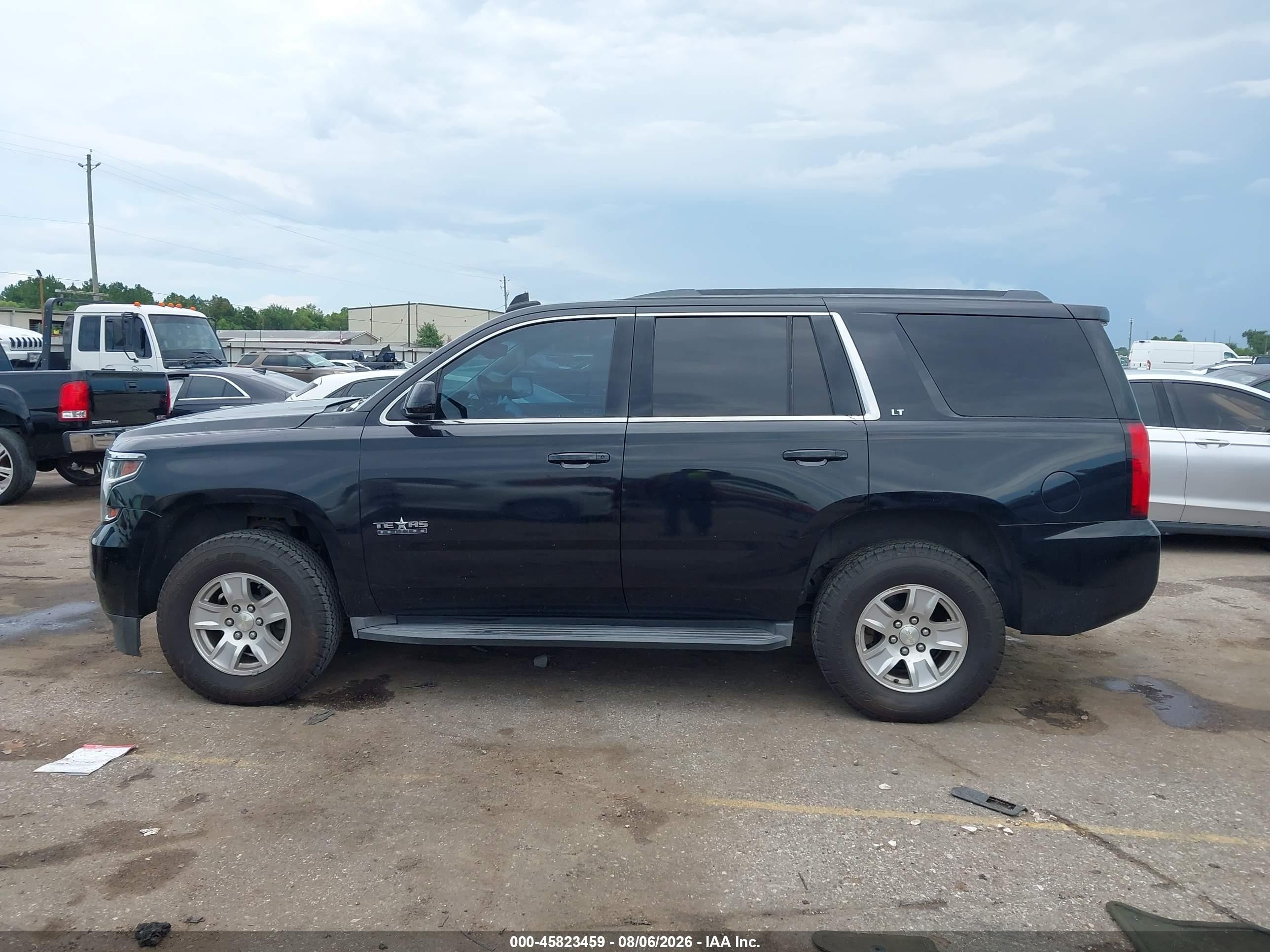 2015 Chevrolet Tahoe Lt Черный vin: 1GNSCBKC2FR687190