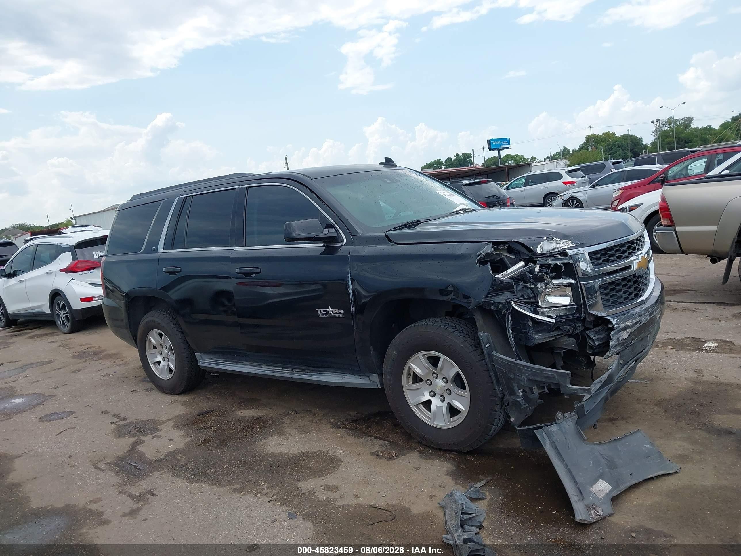2015 Chevrolet Tahoe Lt Черный vin: 1GNSCBKC2FR687190