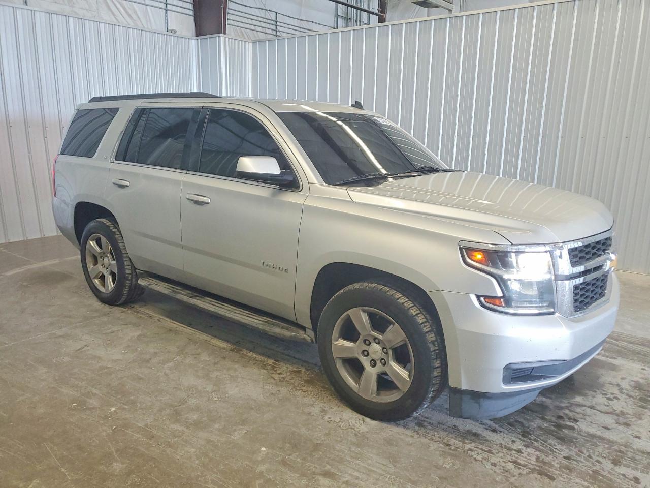 2015 Chevrolet Tahoe C1500 Lt Silver vin: 1GNSCBKC3FR168228