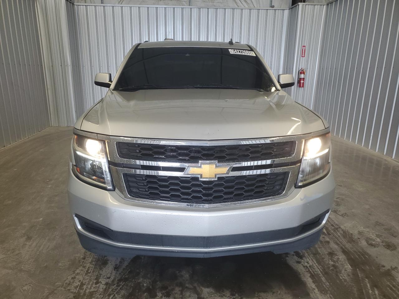 2015 Chevrolet Tahoe C1500 Lt Silver vin: 1GNSCBKC3FR168228 Damage: Hood, Dent(S) W/ Paint Dmg, 3 To 4 Inches
