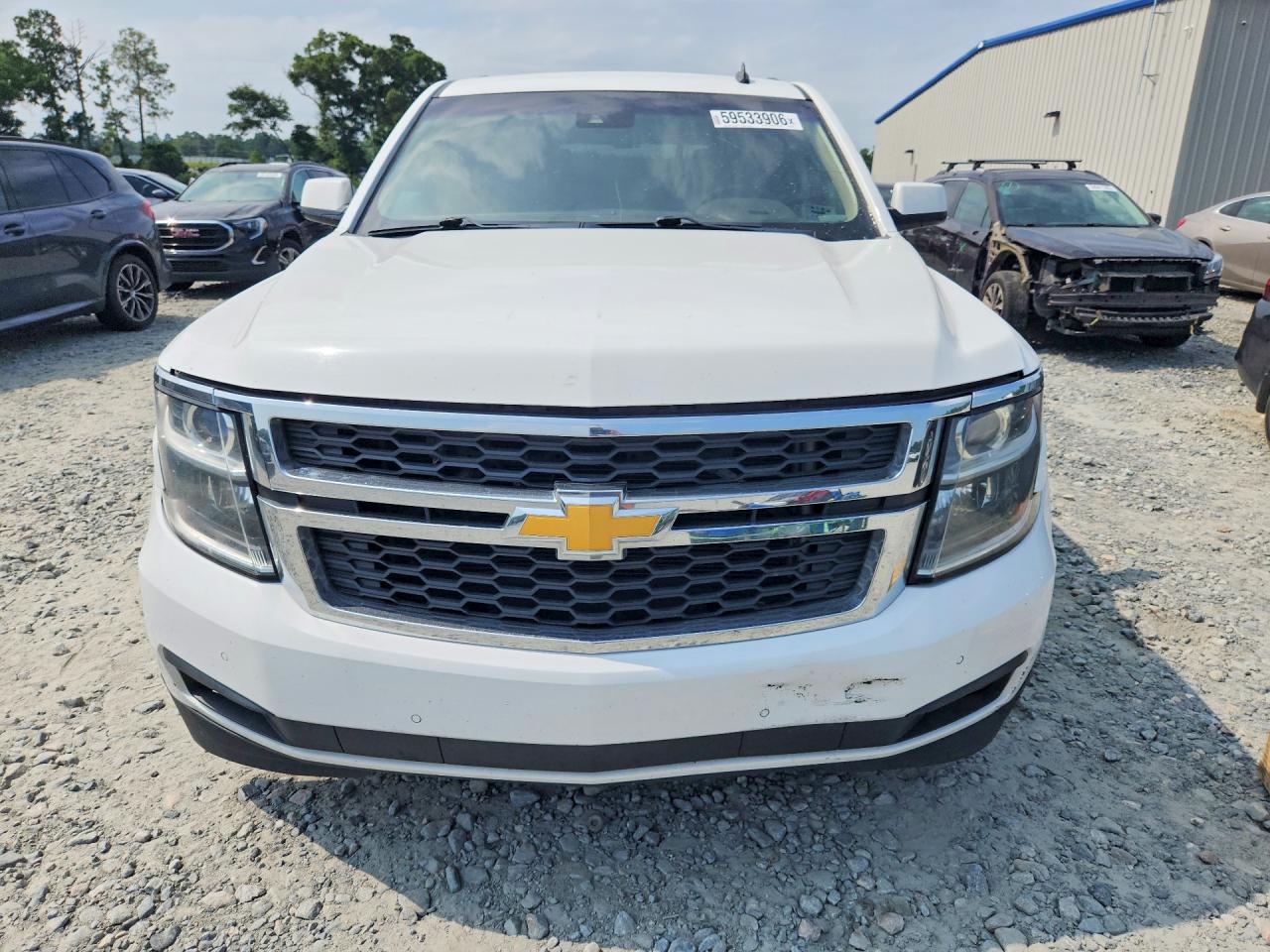 2015 Chevrolet Tahoe C1500 Lt White vin: 1GNSCBKC3FR306933