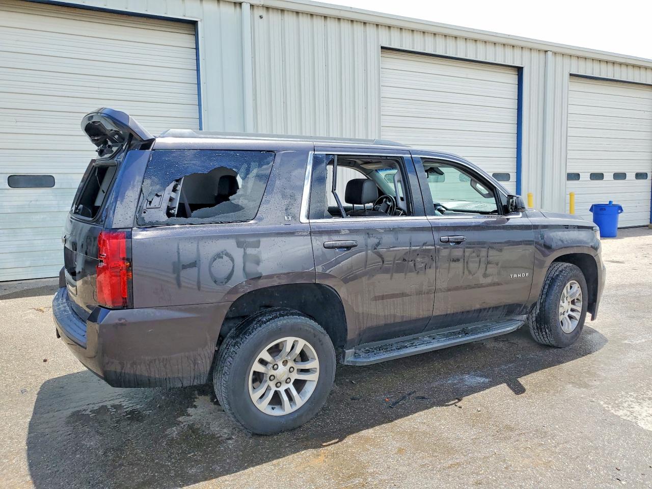 2015 Chevrolet Tahoe C1500 Lt Charcoal vin: 1GNSCBKC3FR550503