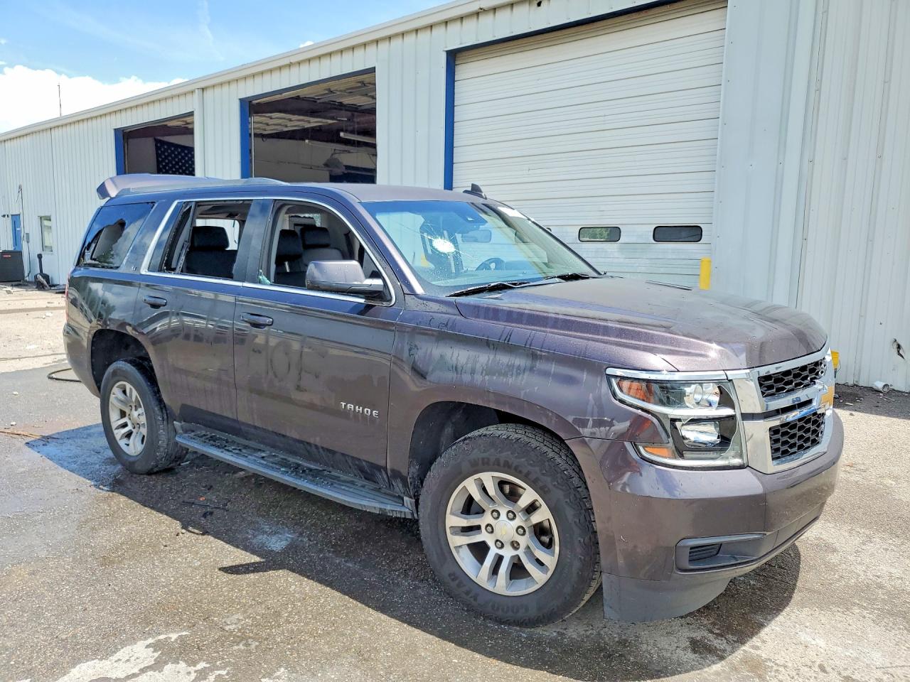 2015 Chevrolet Tahoe C1500 Lt Charcoal vin: 1GNSCBKC3FR550503