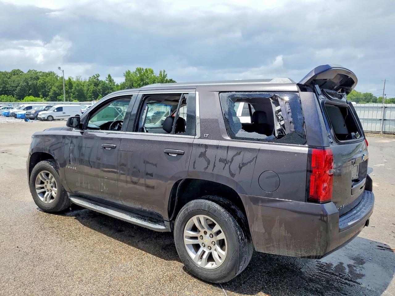 2015 Chevrolet Tahoe C1500 Lt Charcoal vin: 1GNSCBKC3FR550503
