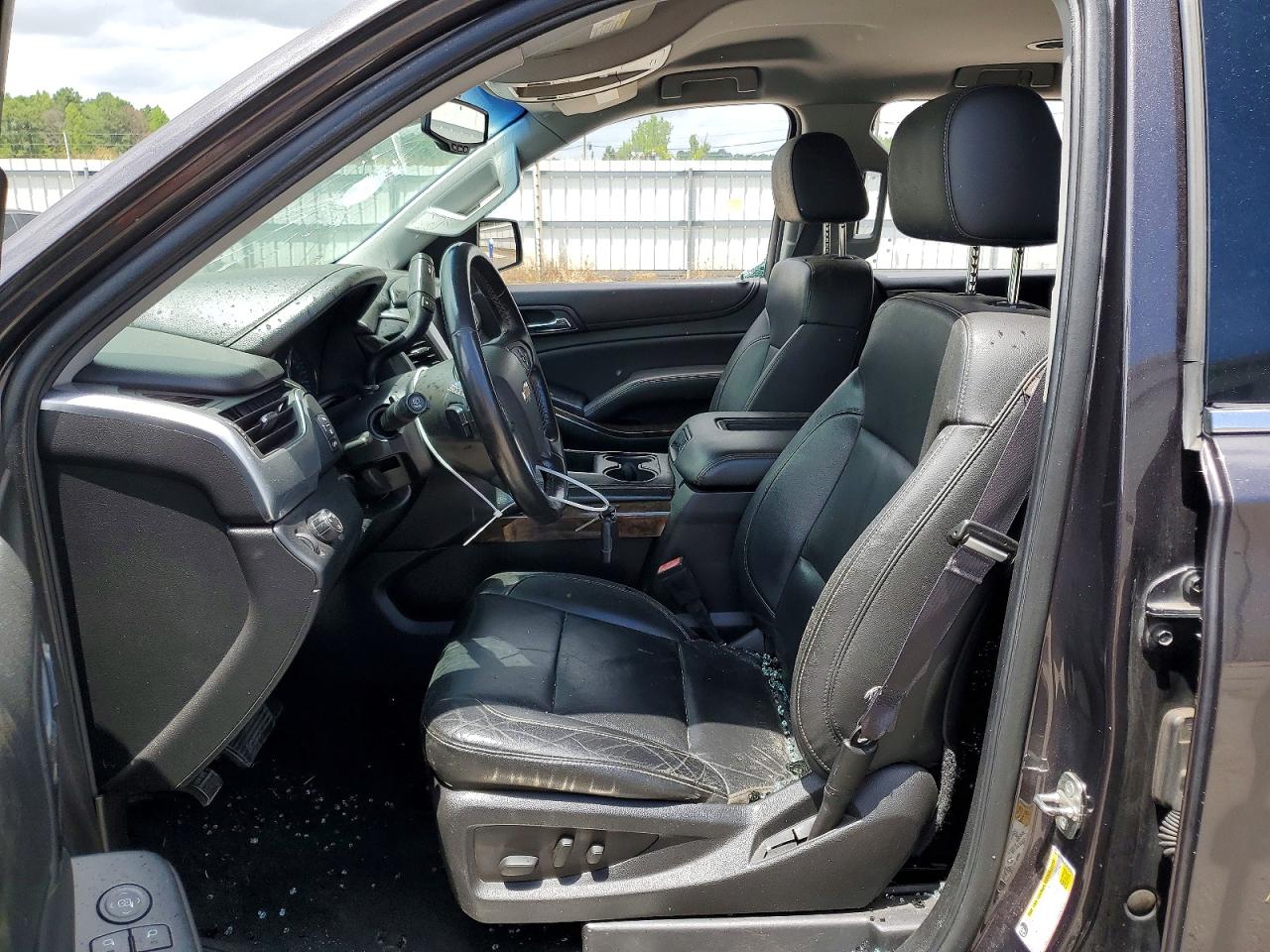 2015 Chevrolet Tahoe C1500 Lt Charcoal vin: 1GNSCBKC3FR550503