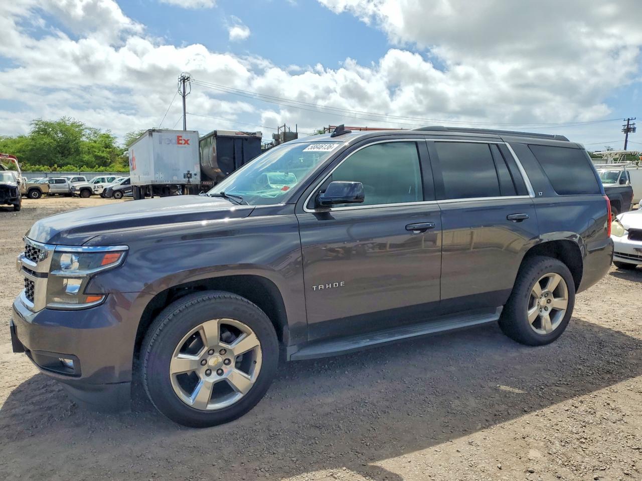 2016 Chevrolet Tahoe C1500 Lt Charcoal vin: 1GNSCBKC3GR223794