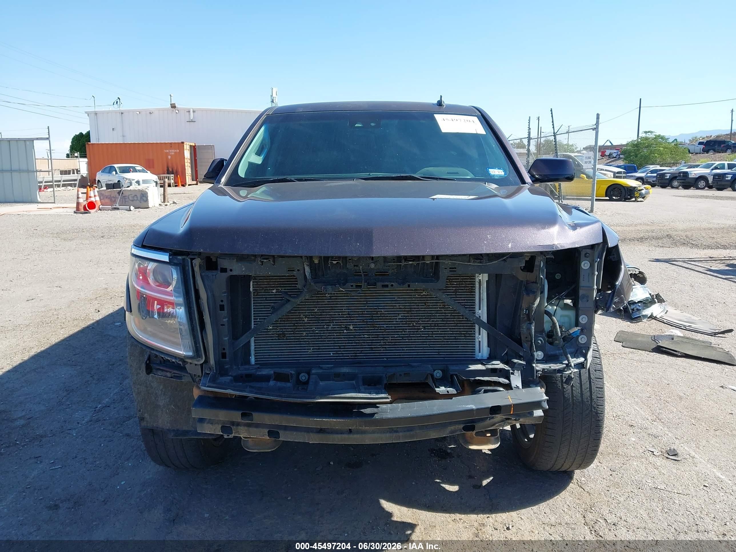 2015 Chevrolet Tahoe Lt Черный vin: 1GNSCBKC4FR137666