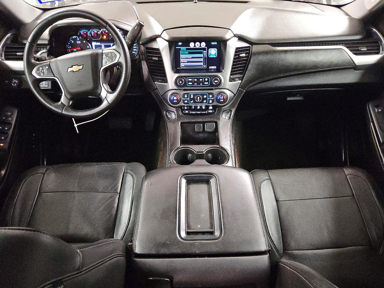 2015 Chevrolet Tahoe C1500 Lt Gray vin: 1GNSCBKC4FR170442