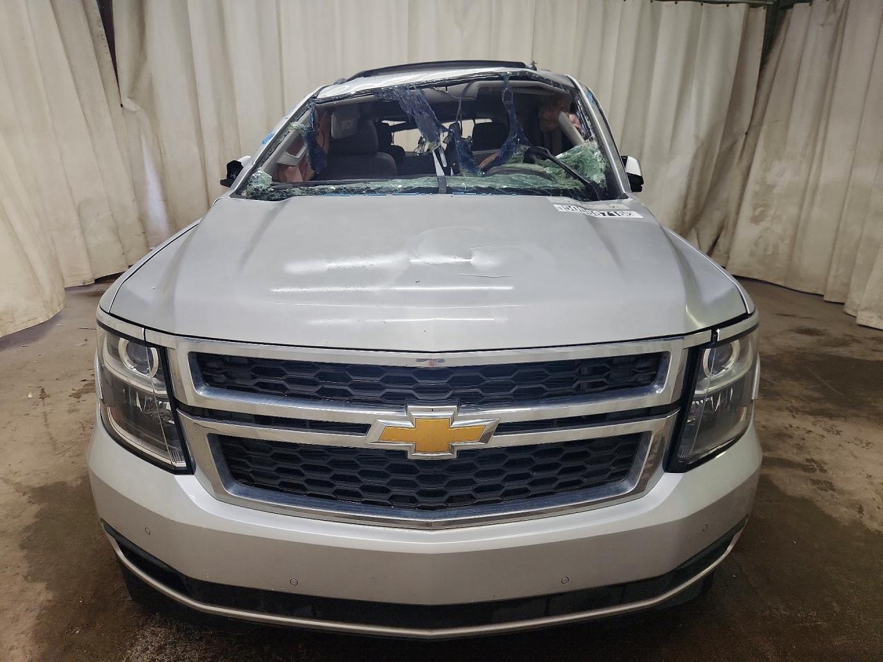 2015 Chevrolet Tahoe C1500 Lt Silver vin: 1GNSCBKC4FR173759