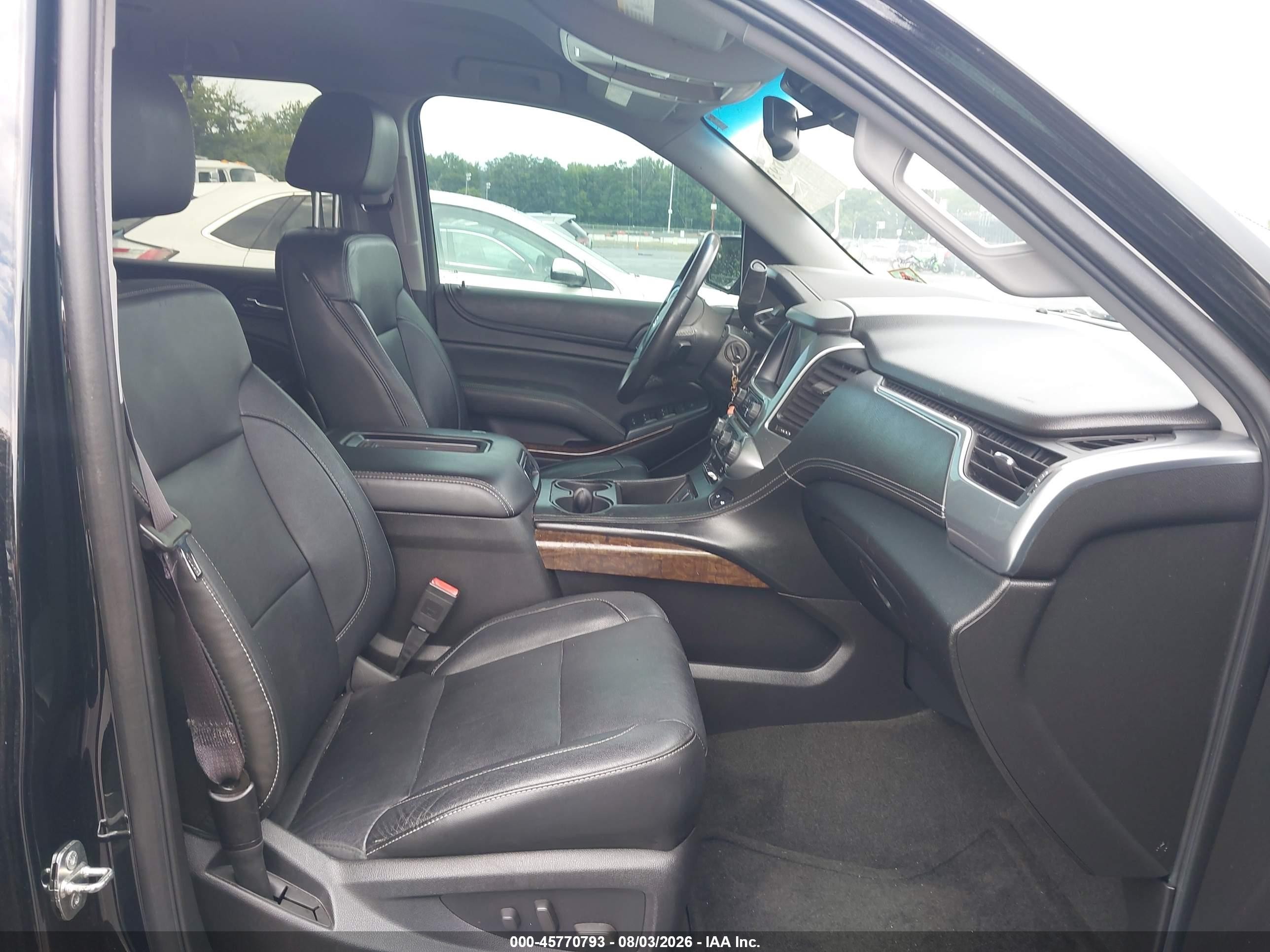 2015 Chevrolet Tahoe Lt Black vin: 1GNSCBKC4FR584501