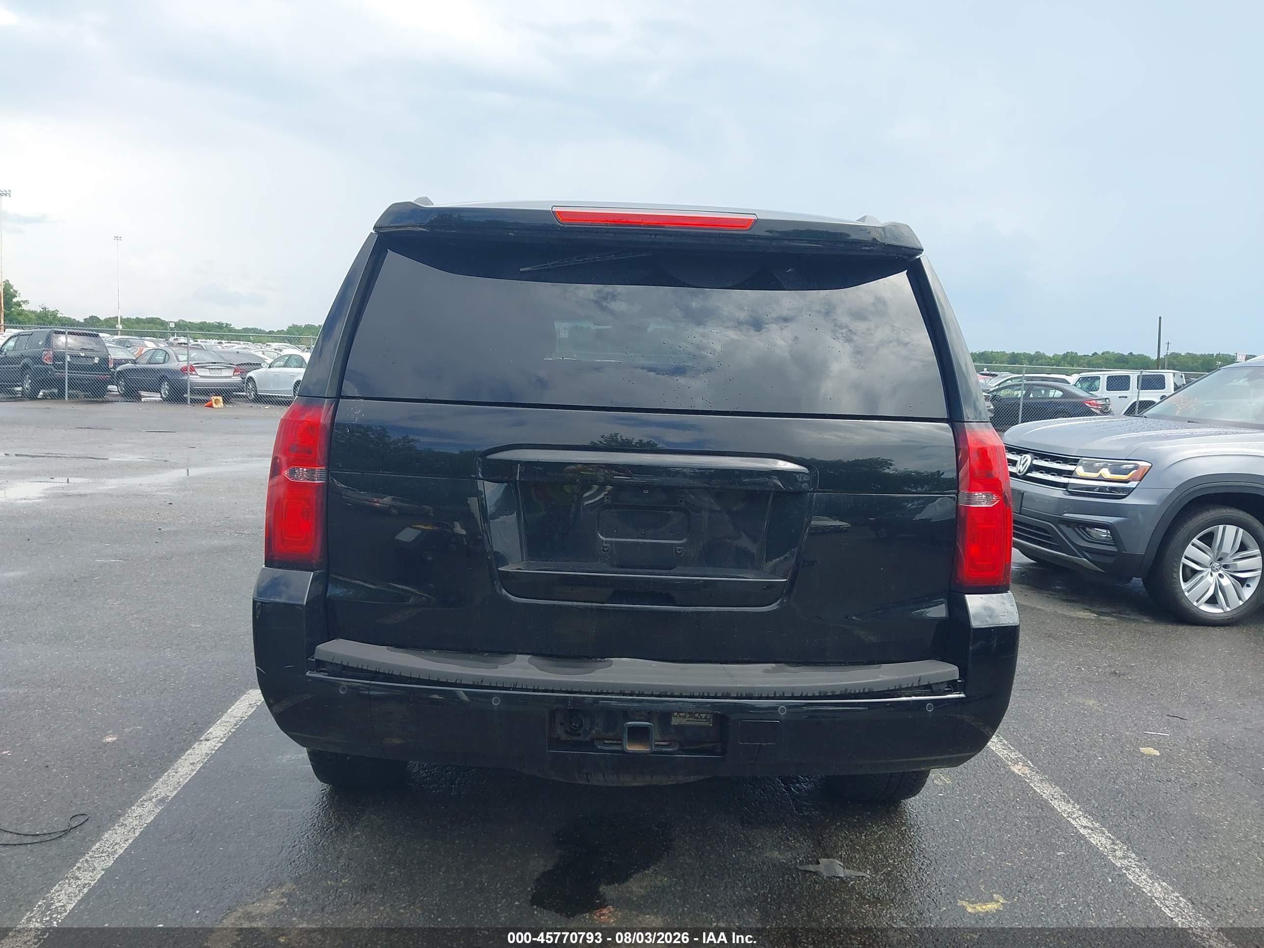2015 Chevrolet Tahoe Lt Black vin: 1GNSCBKC4FR584501