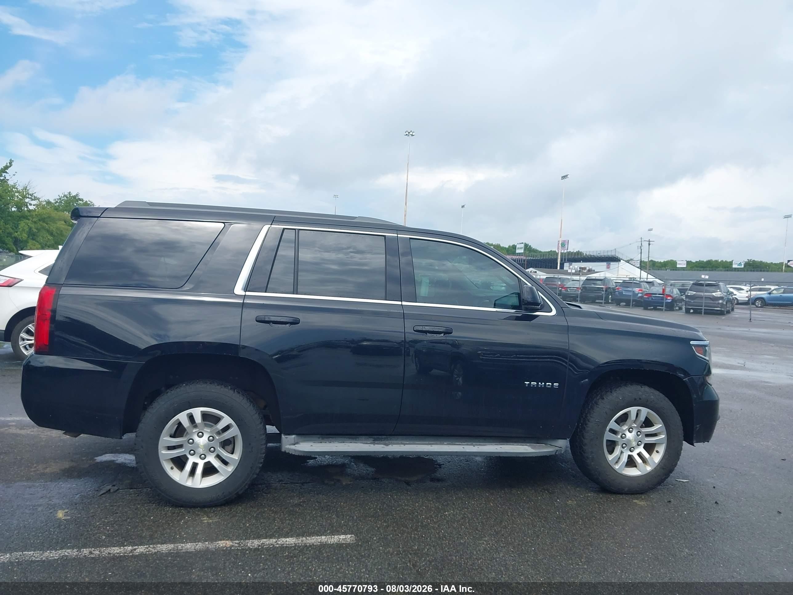 2015 Chevrolet Tahoe Lt Black vin: 1GNSCBKC4FR584501