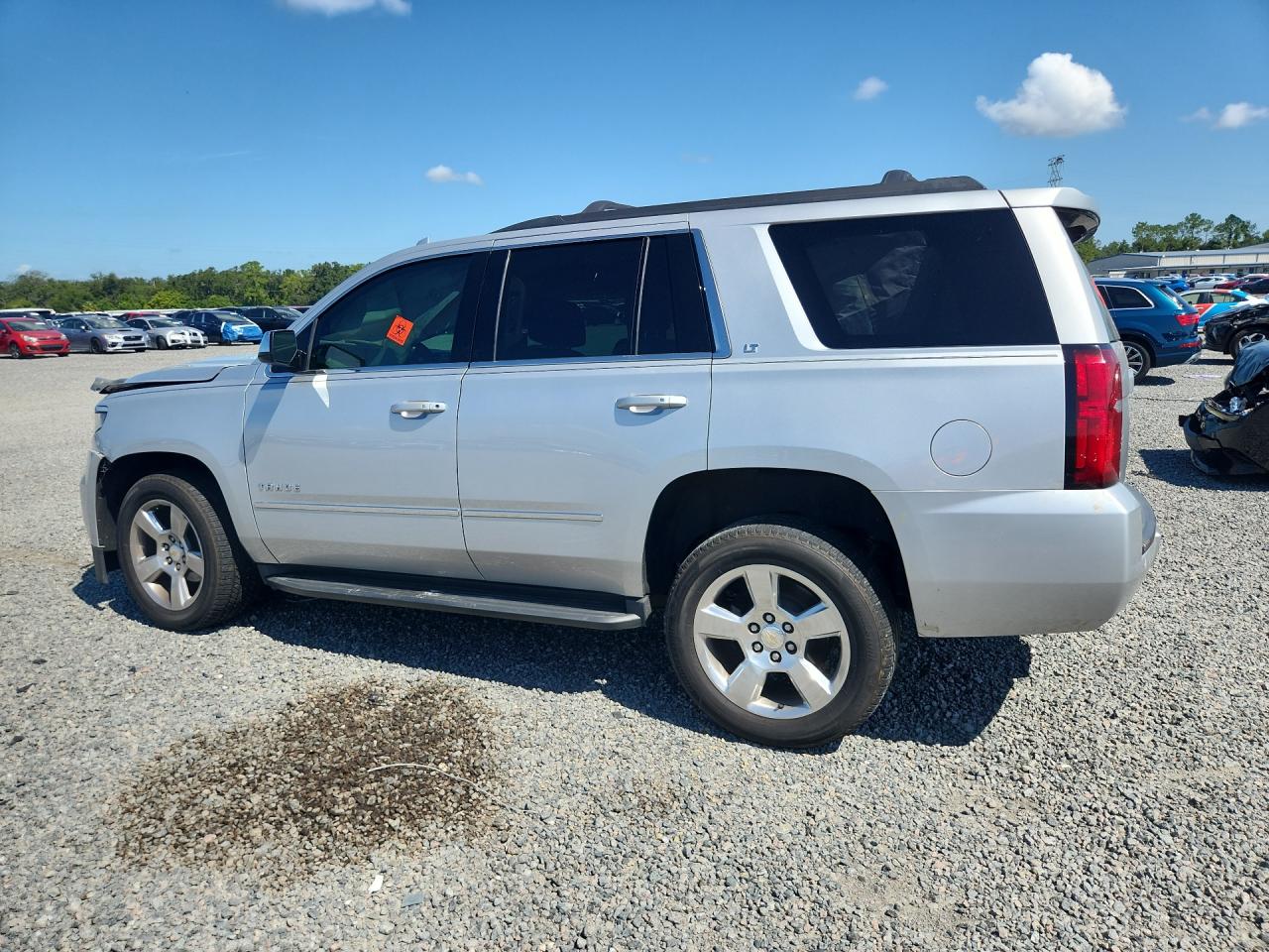 2015 Chevrolet Tahoe C1500 Lt Silver vin: 1GNSCBKC4FR678569