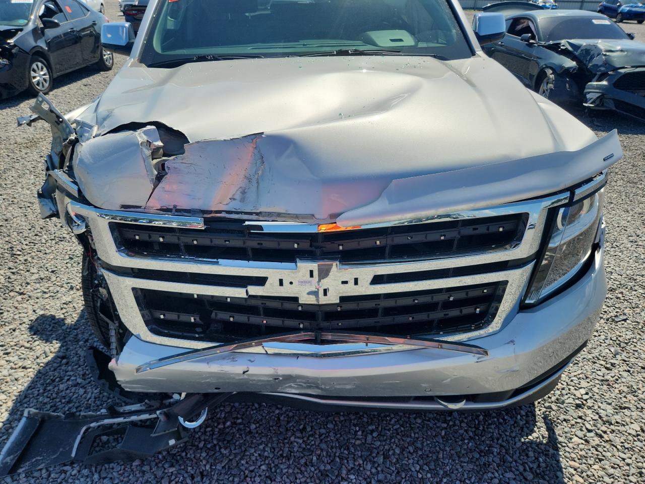 2015 Chevrolet Tahoe C1500 Lt Silver vin: 1GNSCBKC4FR678569