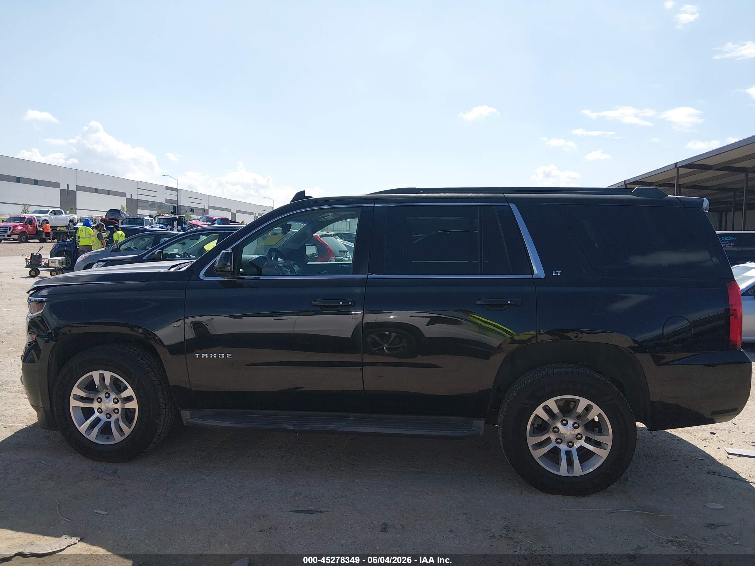 2015 Chevrolet Tahoe Lt Black vin: 1GNSCBKC4FR698899