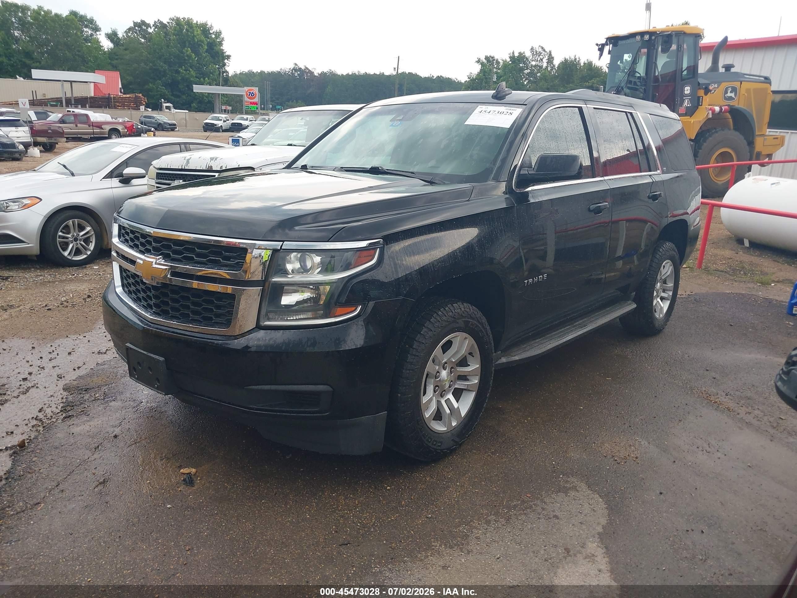 2015 Chevrolet Tahoe Lt Black vin: 1GNSCBKC5FR510911