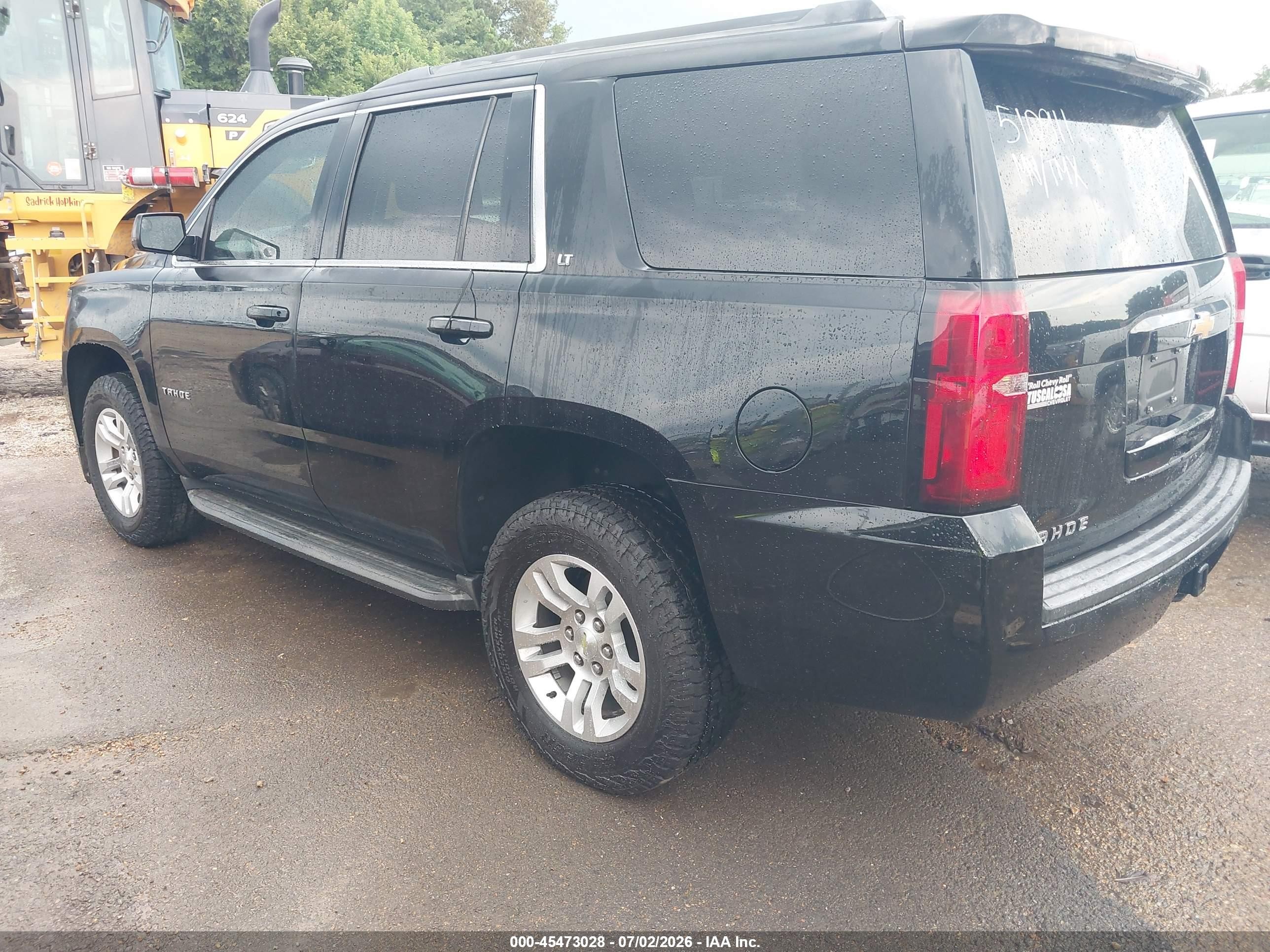 2015 Chevrolet Tahoe Lt Black vin: 1GNSCBKC5FR510911