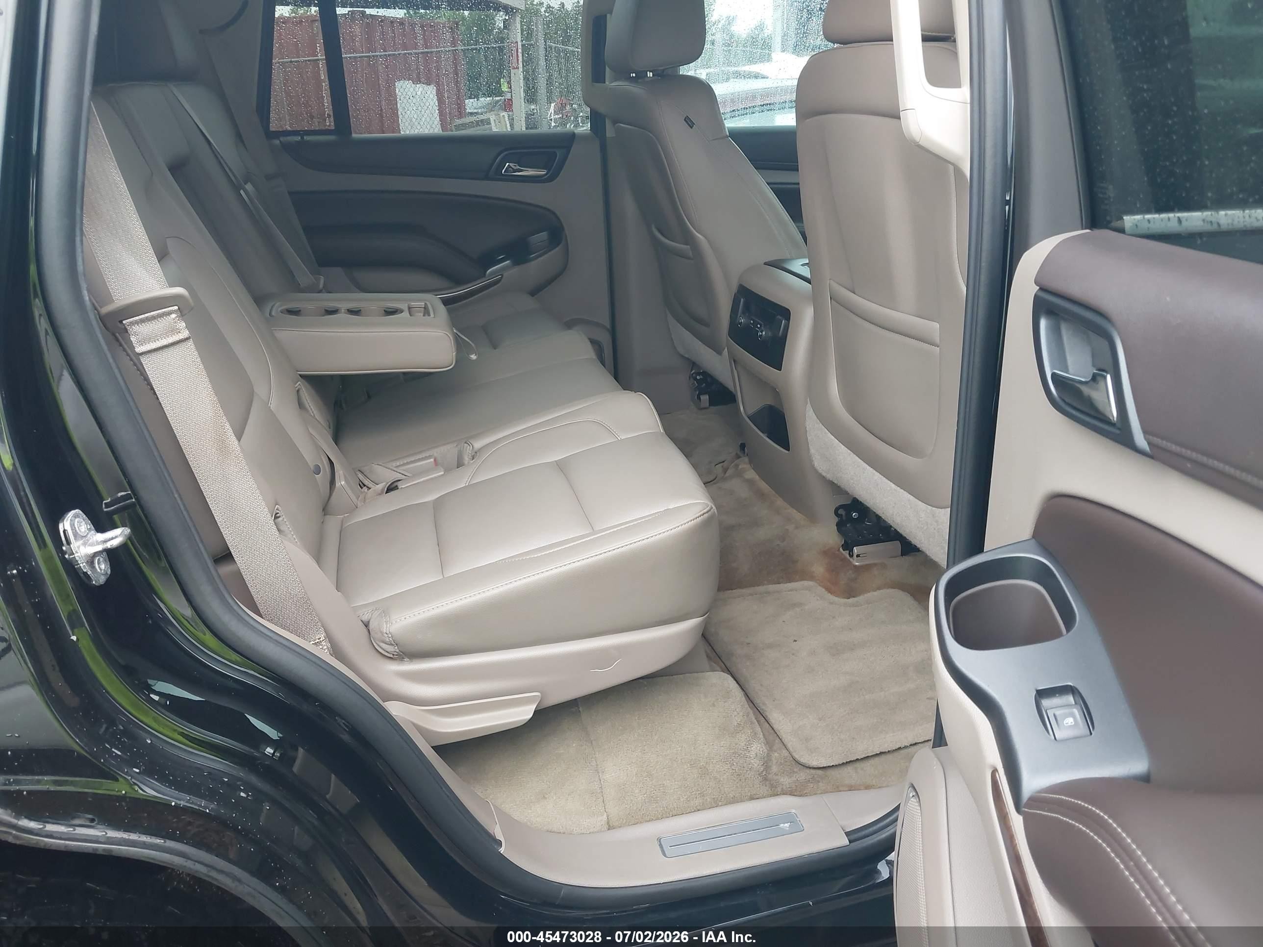 2015 Chevrolet Tahoe Lt Black vin: 1GNSCBKC5FR510911