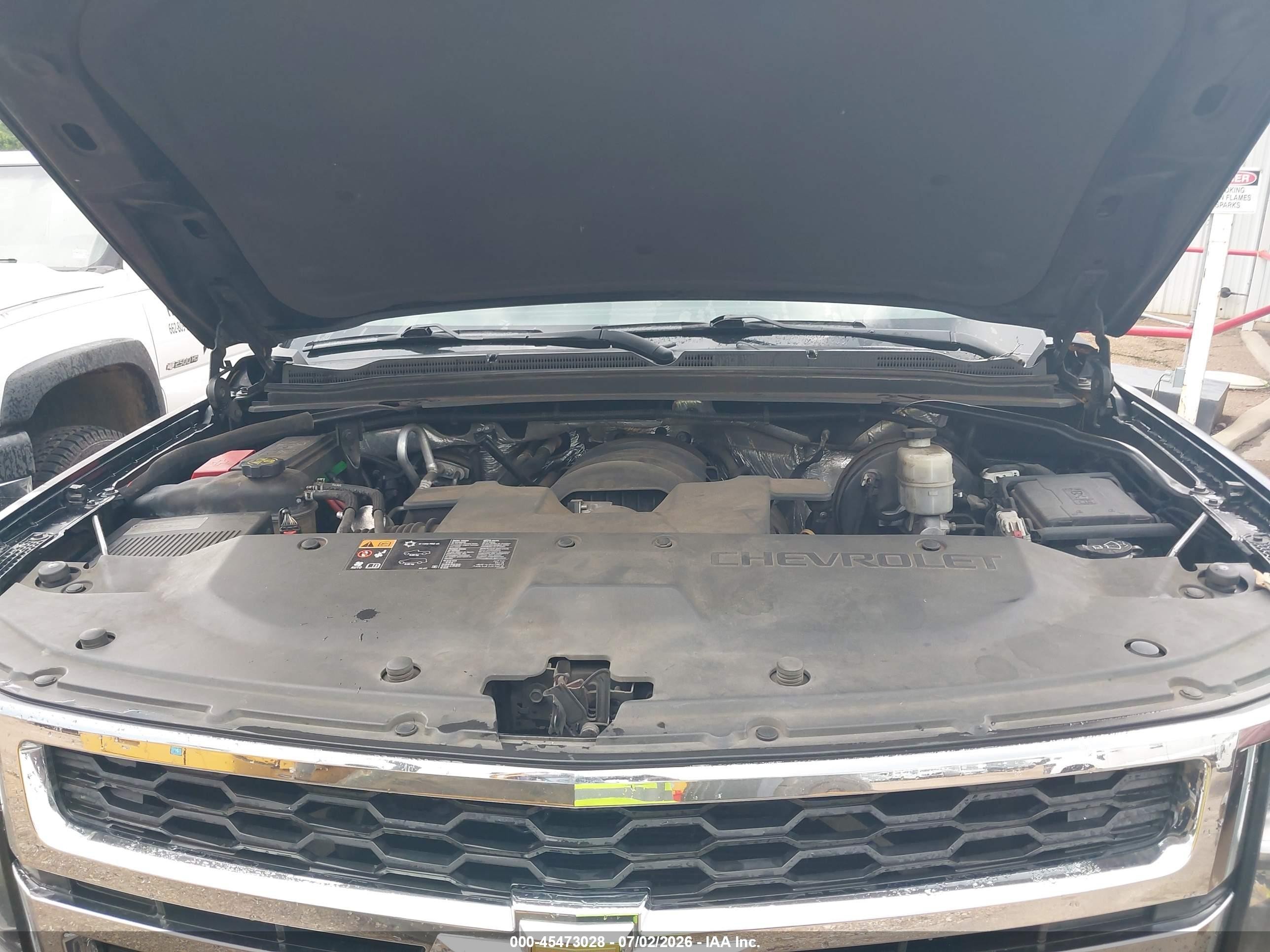 2015 Chevrolet Tahoe Lt Black vin: 1GNSCBKC5FR510911