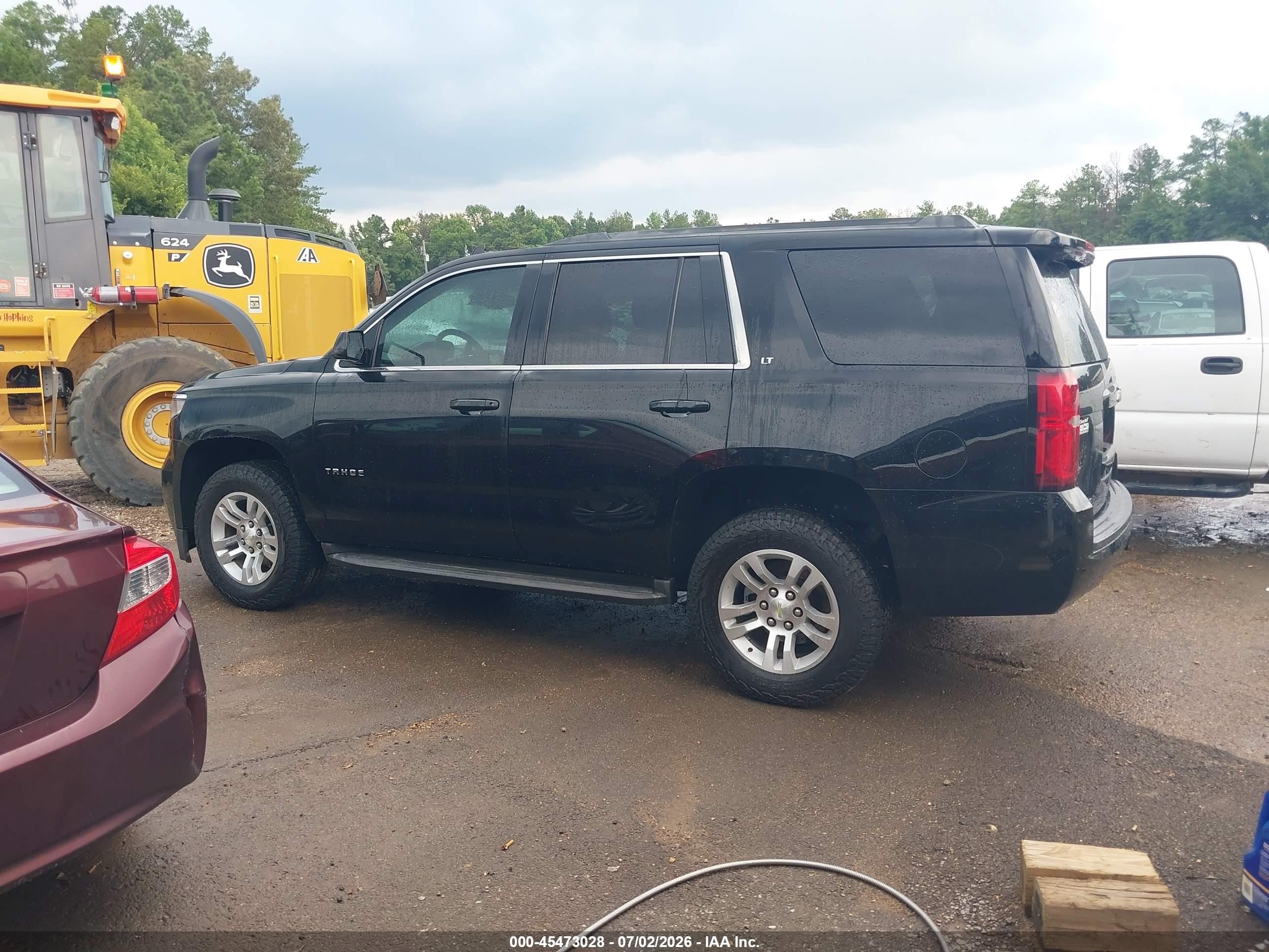 2015 Chevrolet Tahoe Lt Black vin: 1GNSCBKC5FR510911