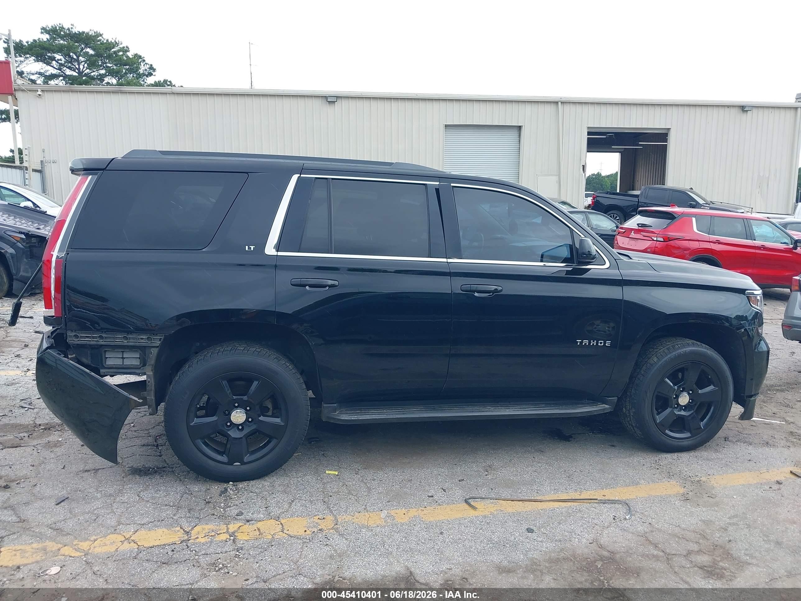 2015 Chevrolet Tahoe Lt Black vin: 1GNSCBKC5FR531077