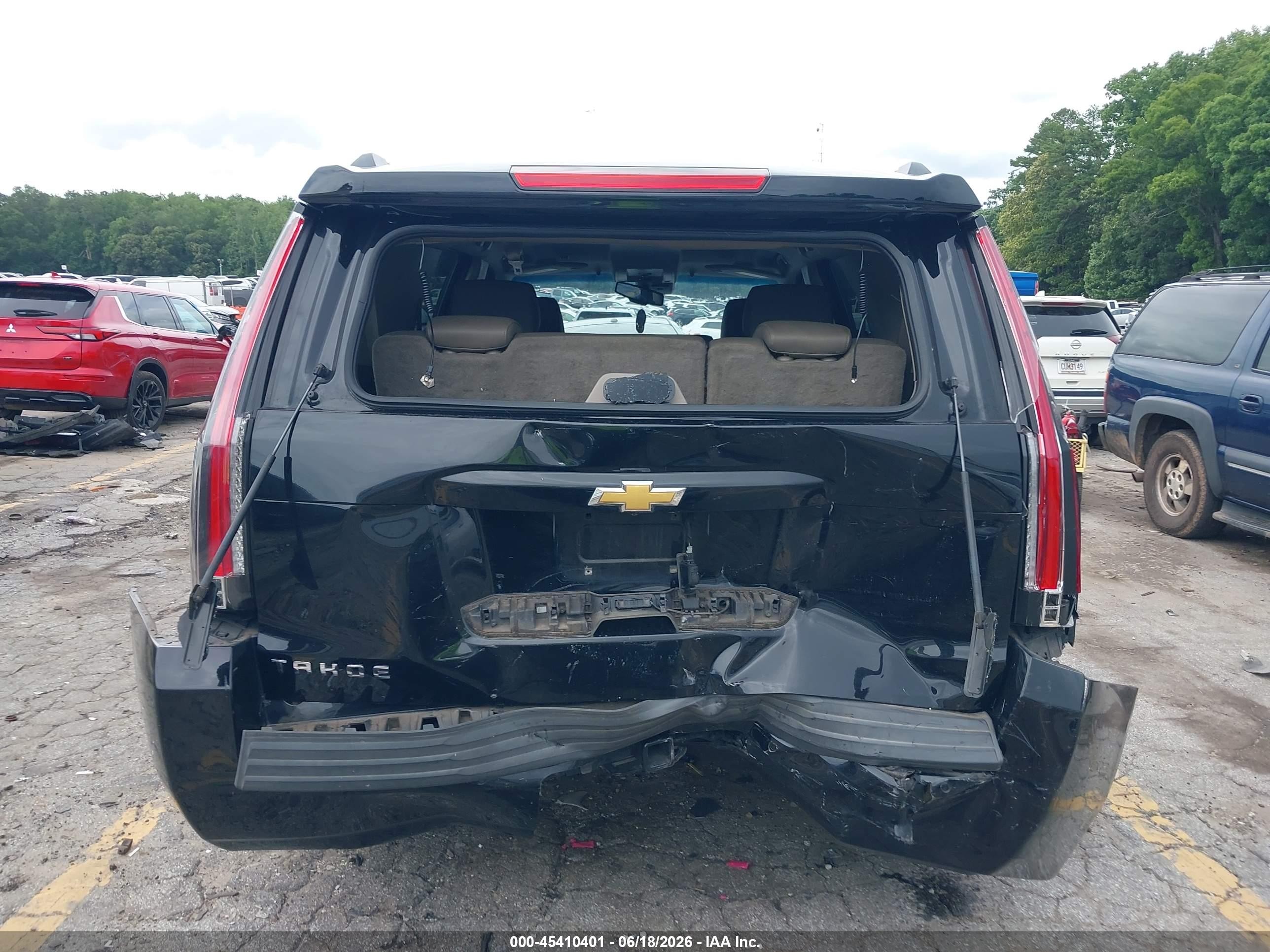 2015 Chevrolet Tahoe Lt Black vin: 1GNSCBKC5FR531077