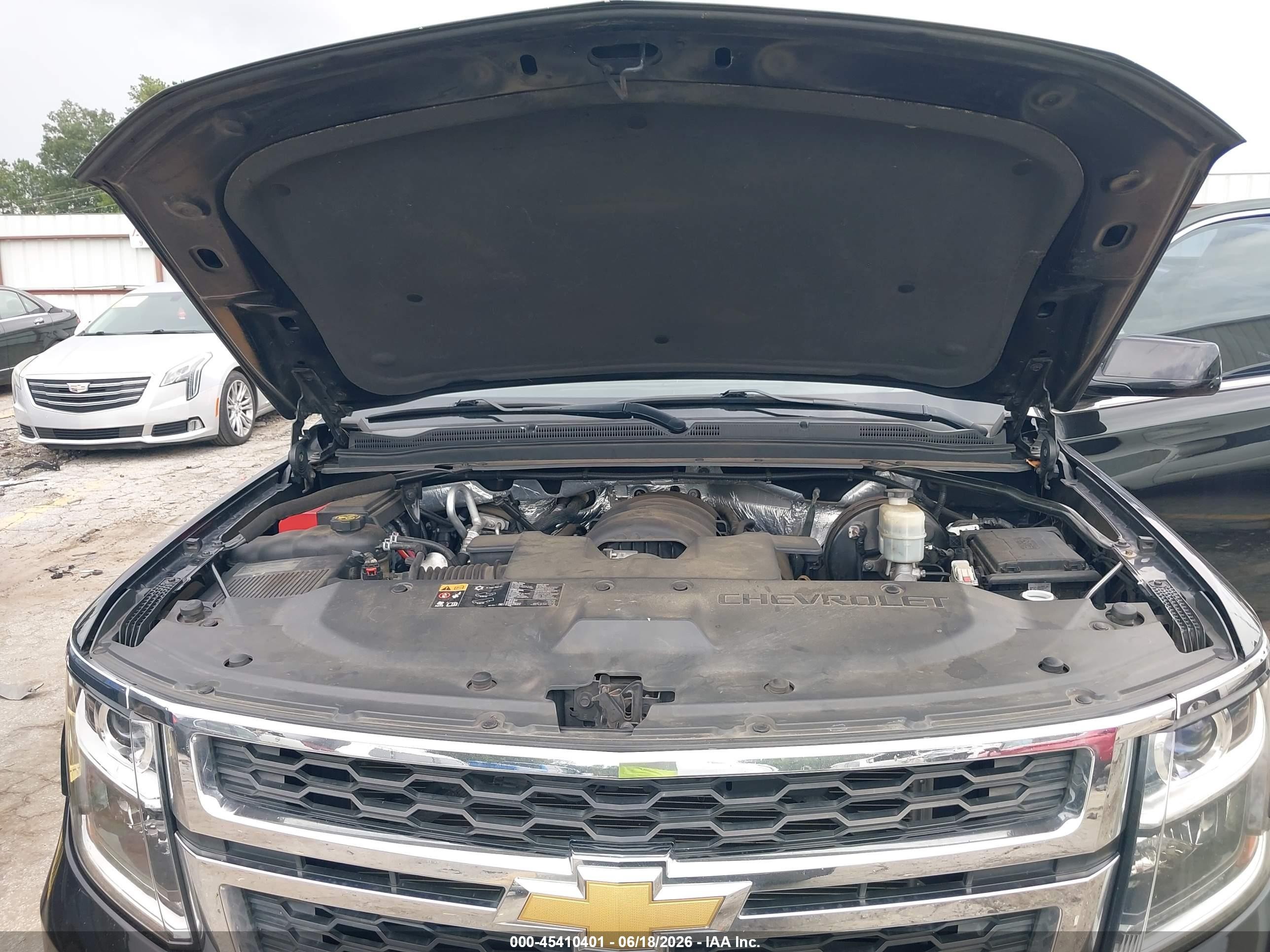 2015 Chevrolet Tahoe Lt Black vin: 1GNSCBKC5FR531077